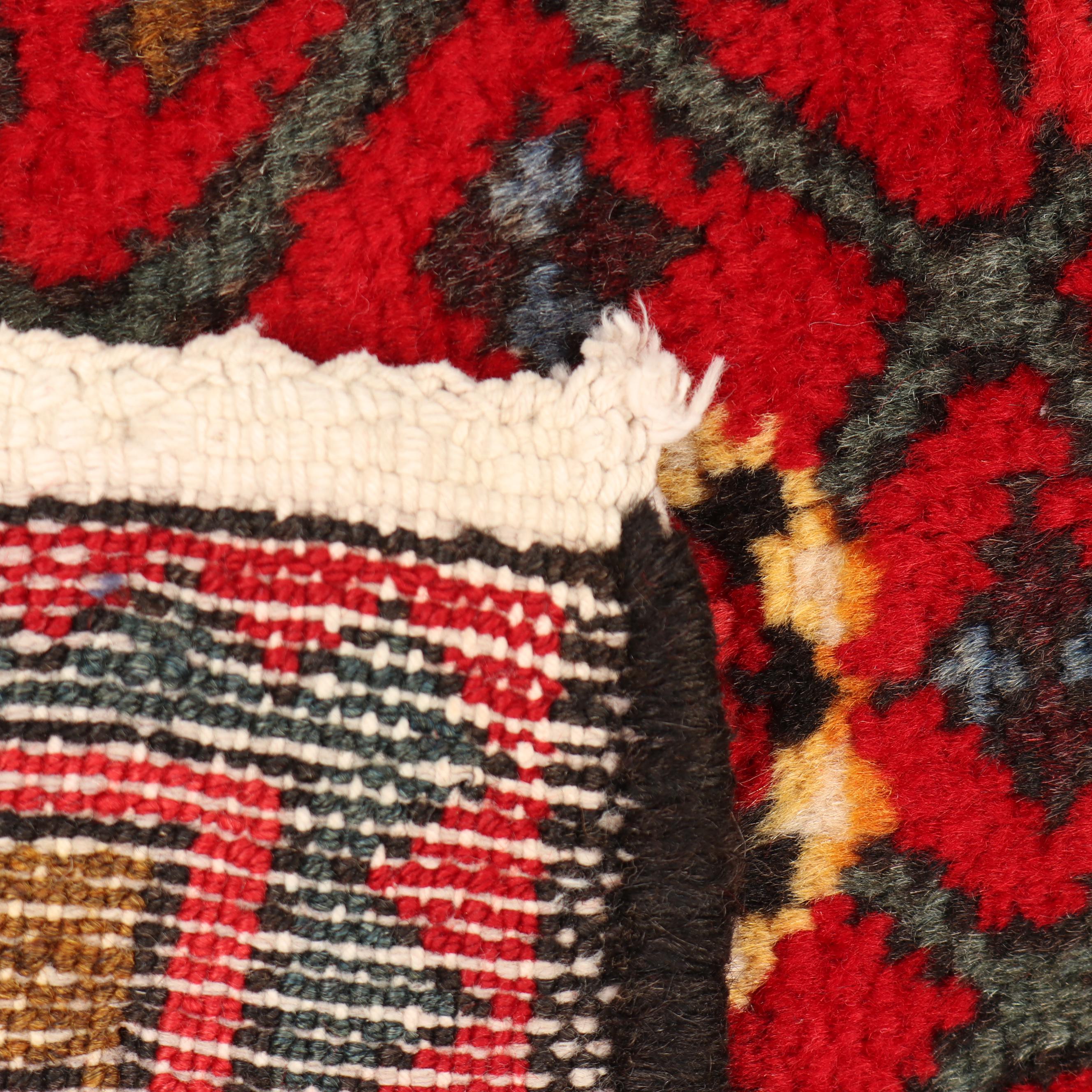 Hand-Knotted Persian Jokar Wool Long Rug