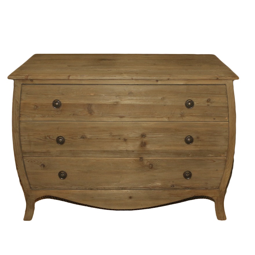 "Gavorrano" Pine Three-Drawer Foyer Chest by Uttermost, 21st Century