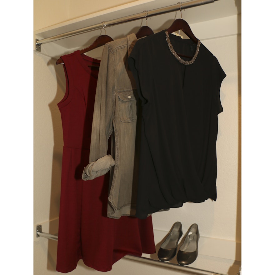 Women's Clothing Separates Including Mossimo and Merona