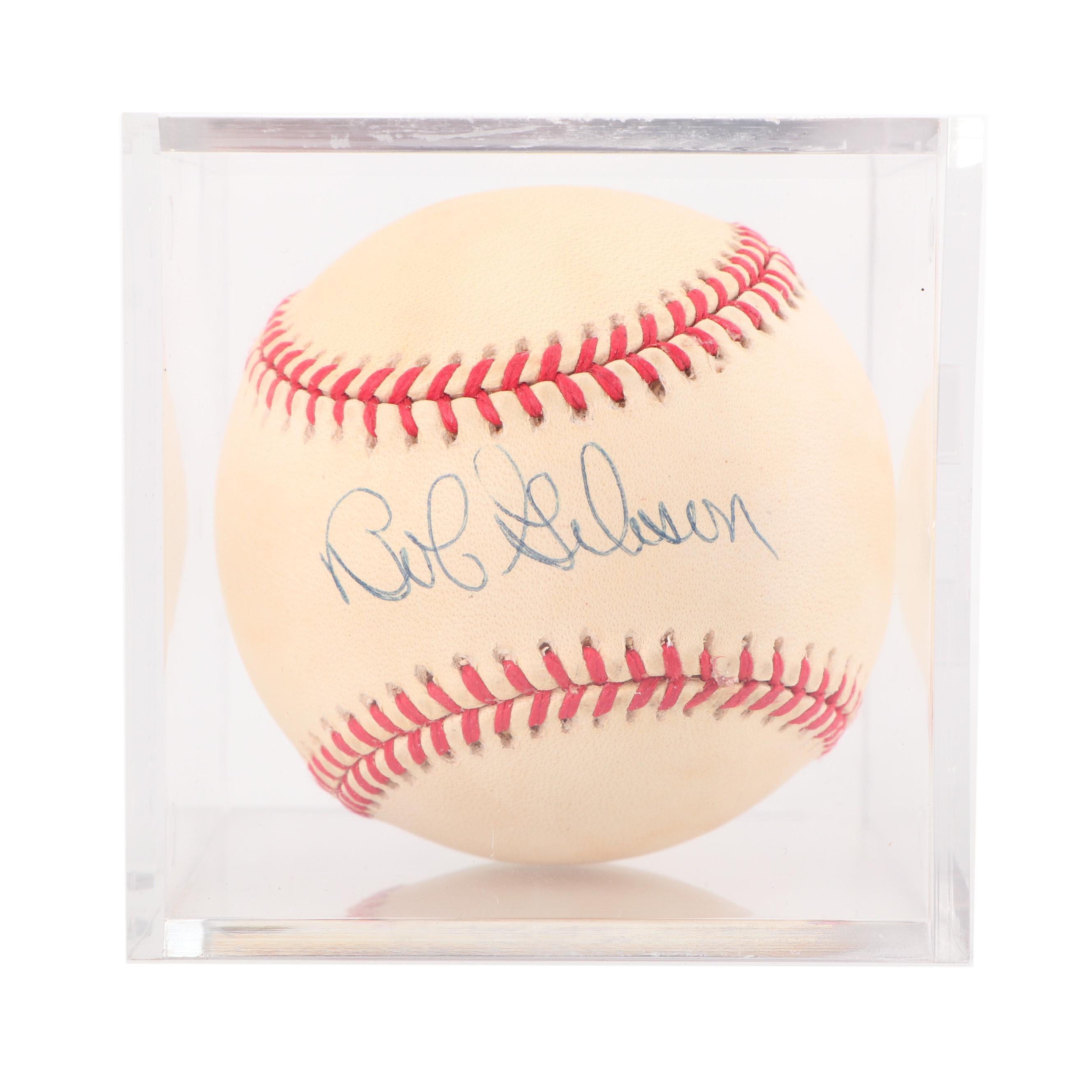 Bob Gibson Autographed Baseball