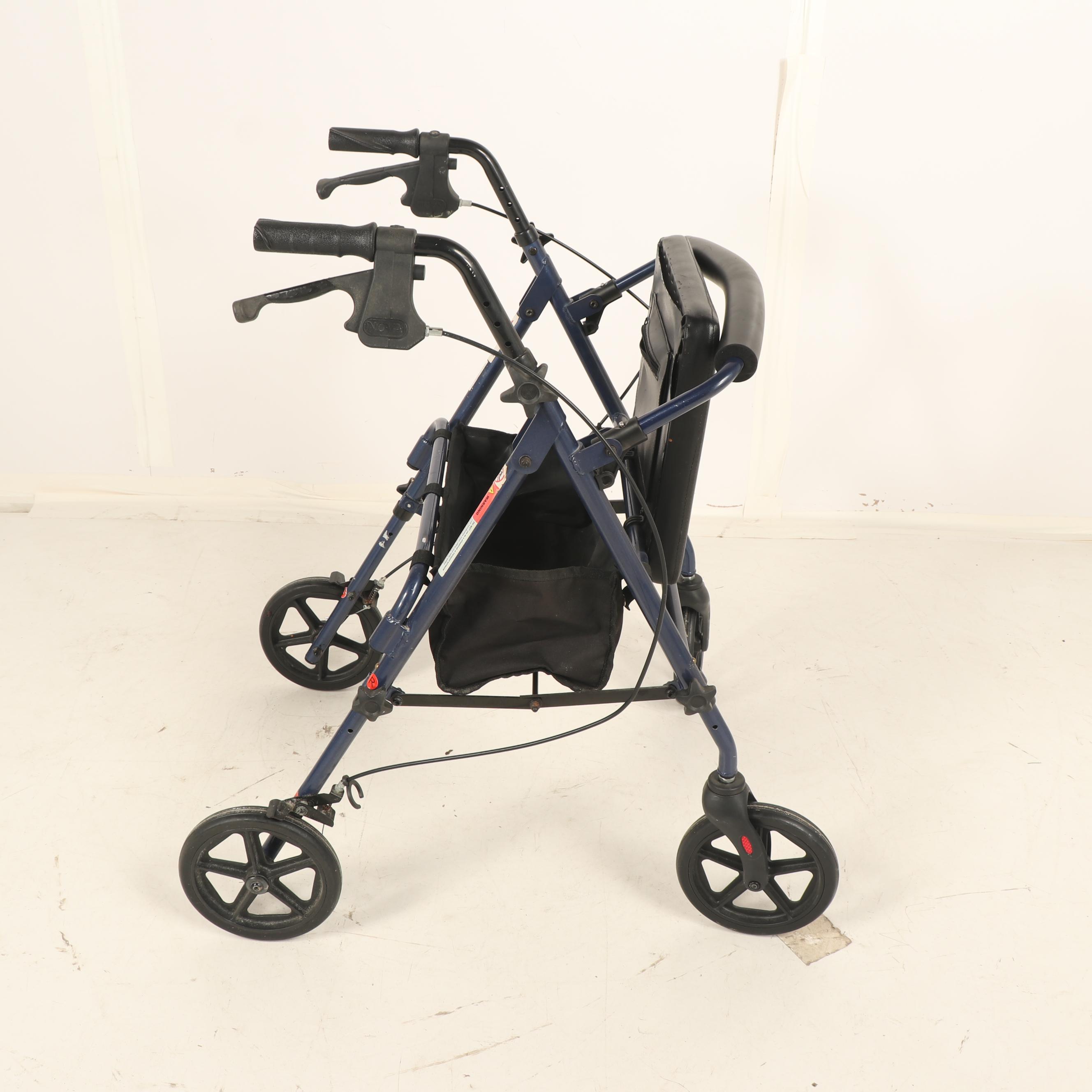 Nova "GetGo Groove" Rolling Walker with Seat