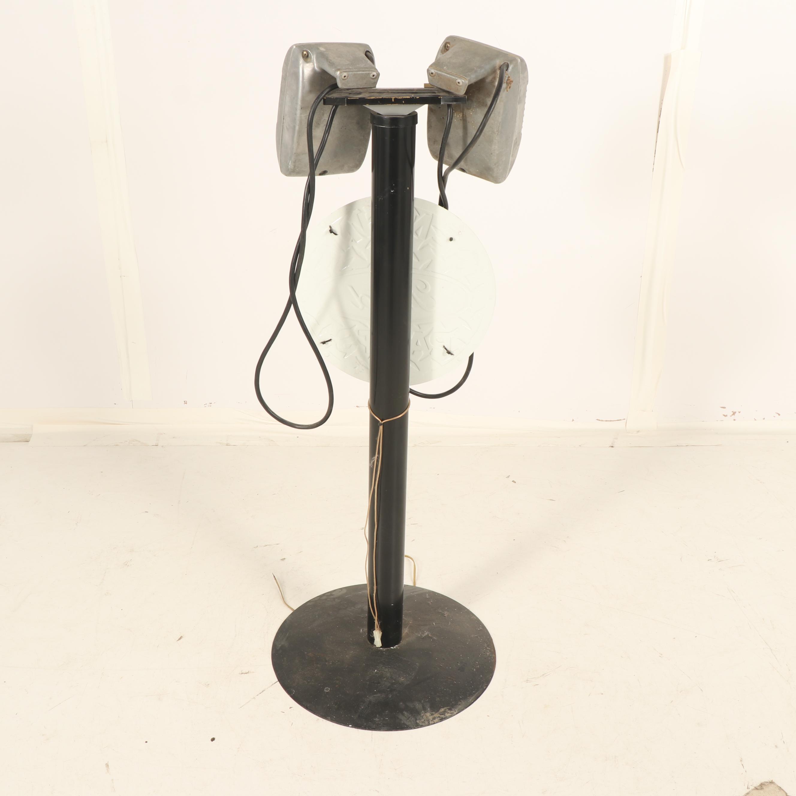 Genuine Ford Parts Service Station Call Center with RCA Microphones, Vintage