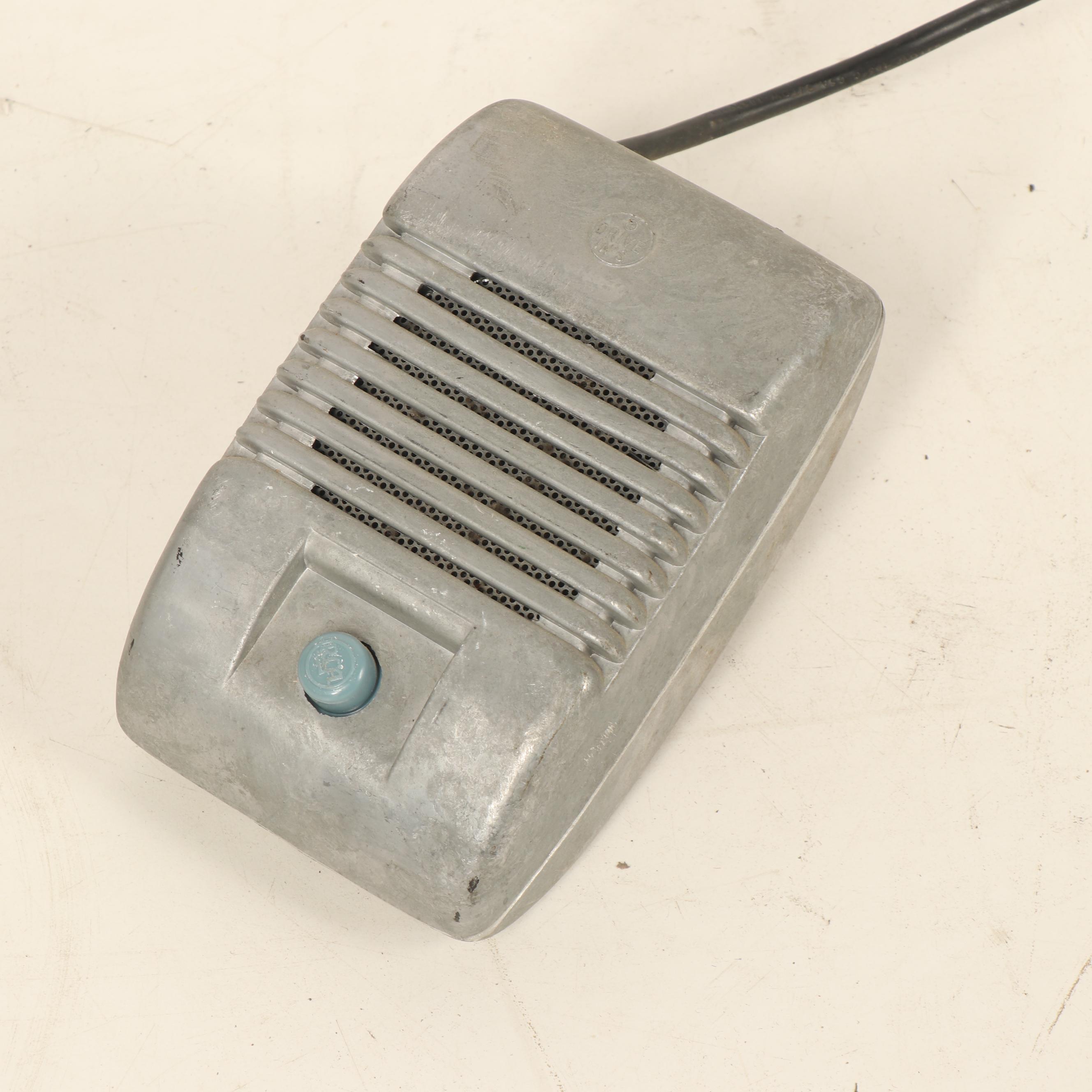 Genuine Ford Parts Service Station Call Center with RCA Microphones, Vintage