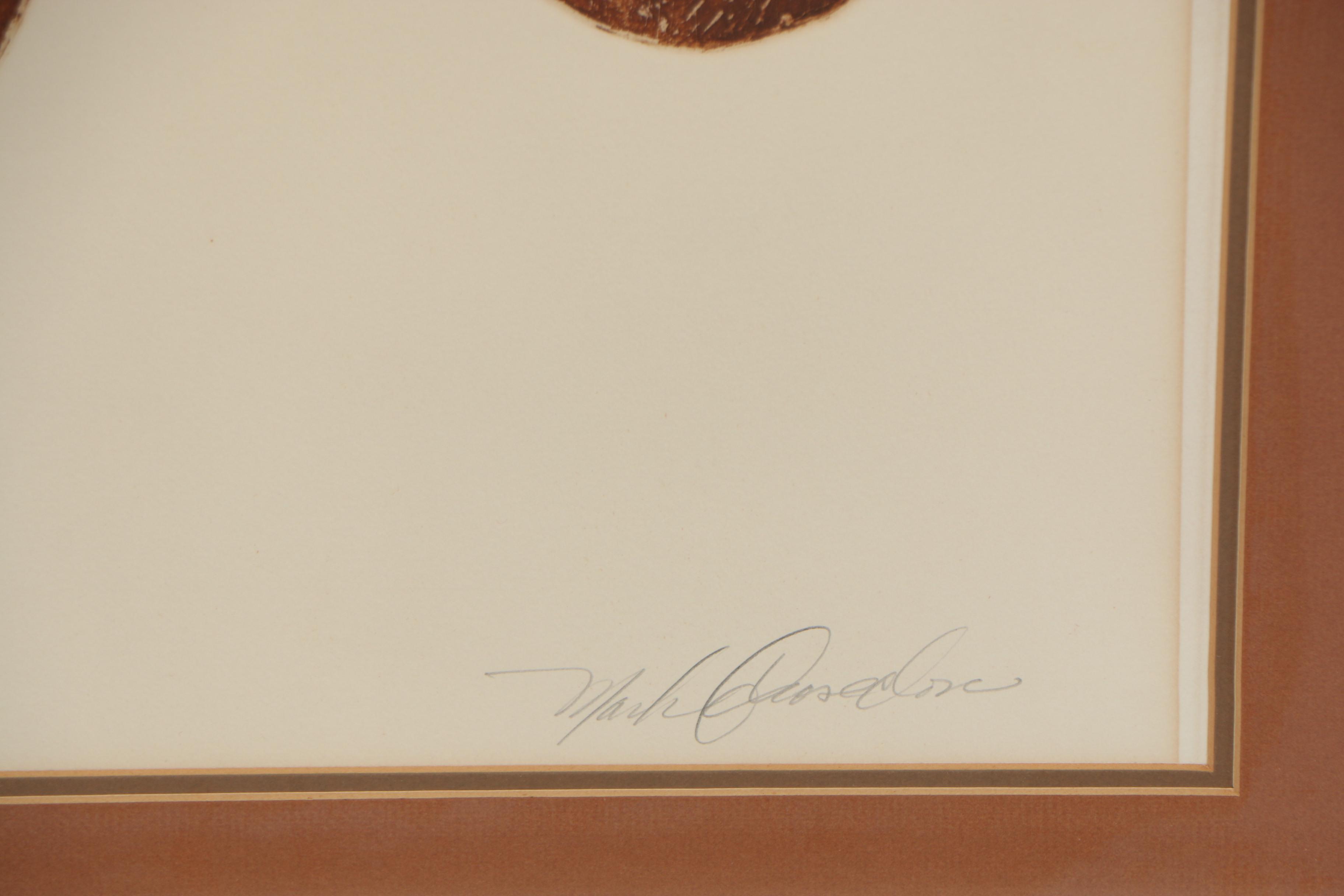 Mark Groseclose Etching "Model T"