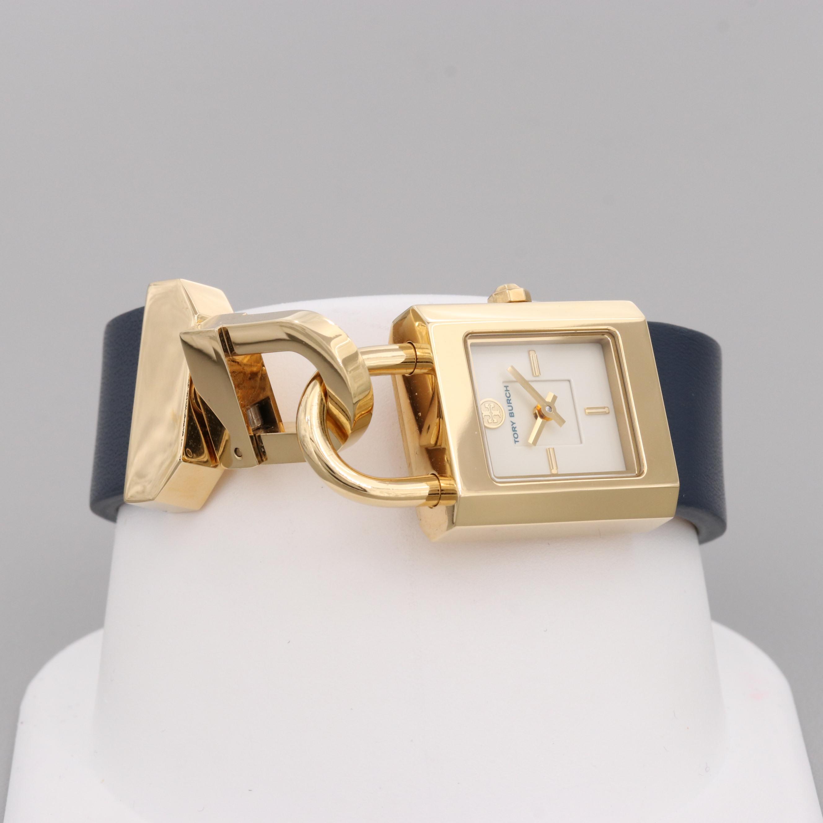 Tory Burch Surrey Gold Tone Stainless Steel Quartz Watch