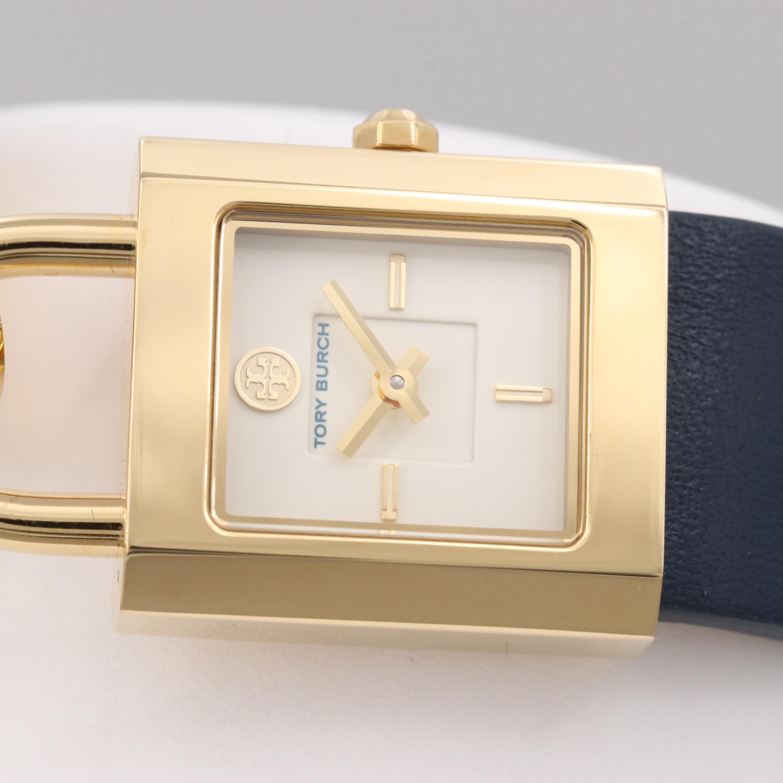 Tory Burch Surrey Gold Tone Stainless Steel Quartz Watch