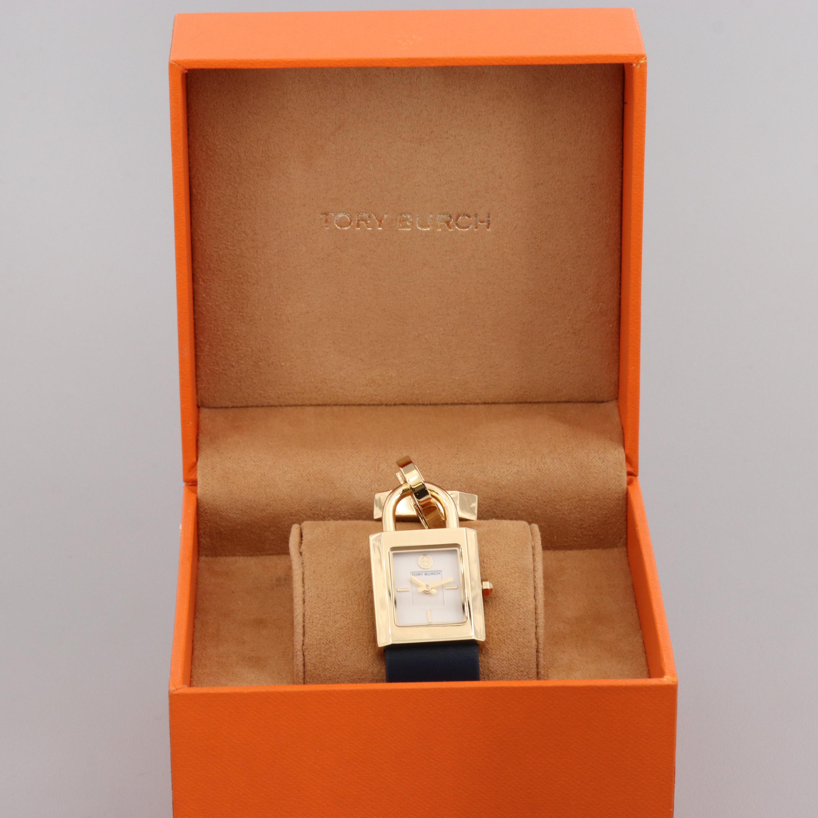 Tory Burch Surrey Gold Tone Stainless Steel Quartz Watch