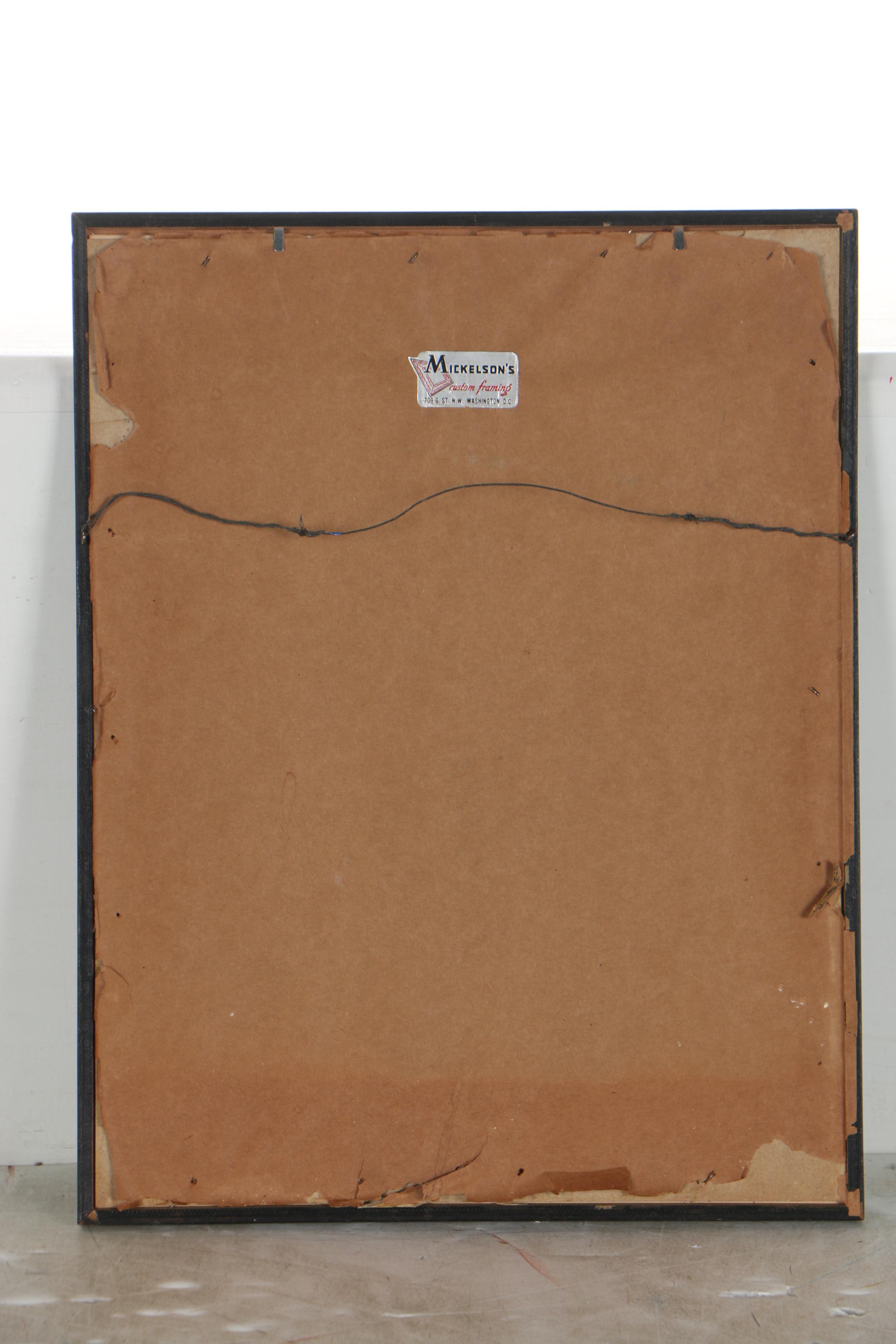 Herbert L. Block "Herblock" Washington Post Political Cartoon