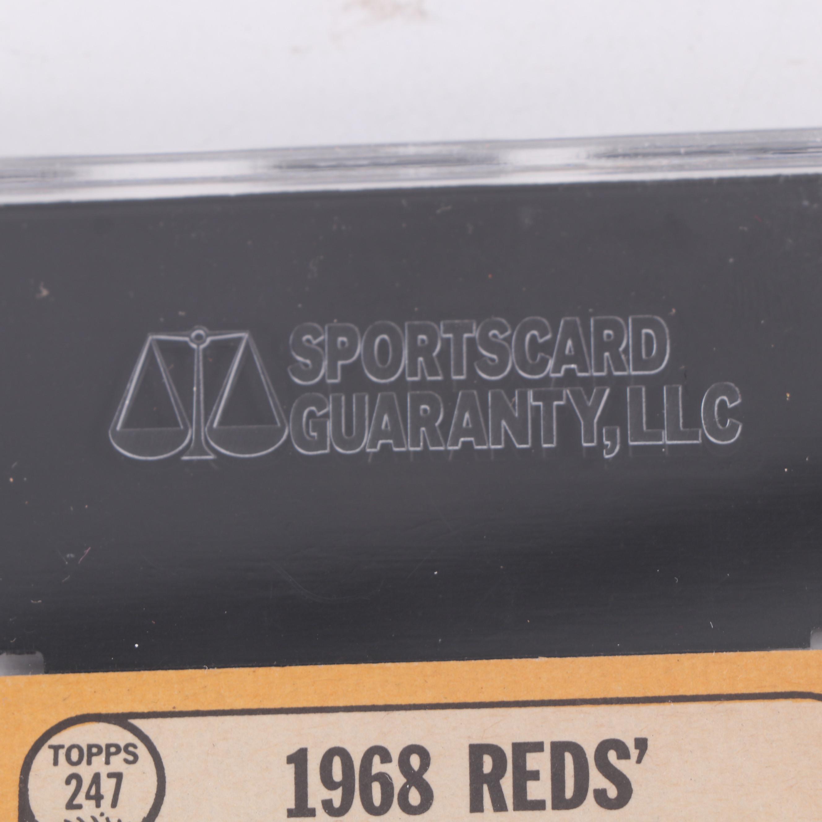 1968 Topps Cincinnati Reds Rookie Stars Featuring Johnny Bench - SGC Graded