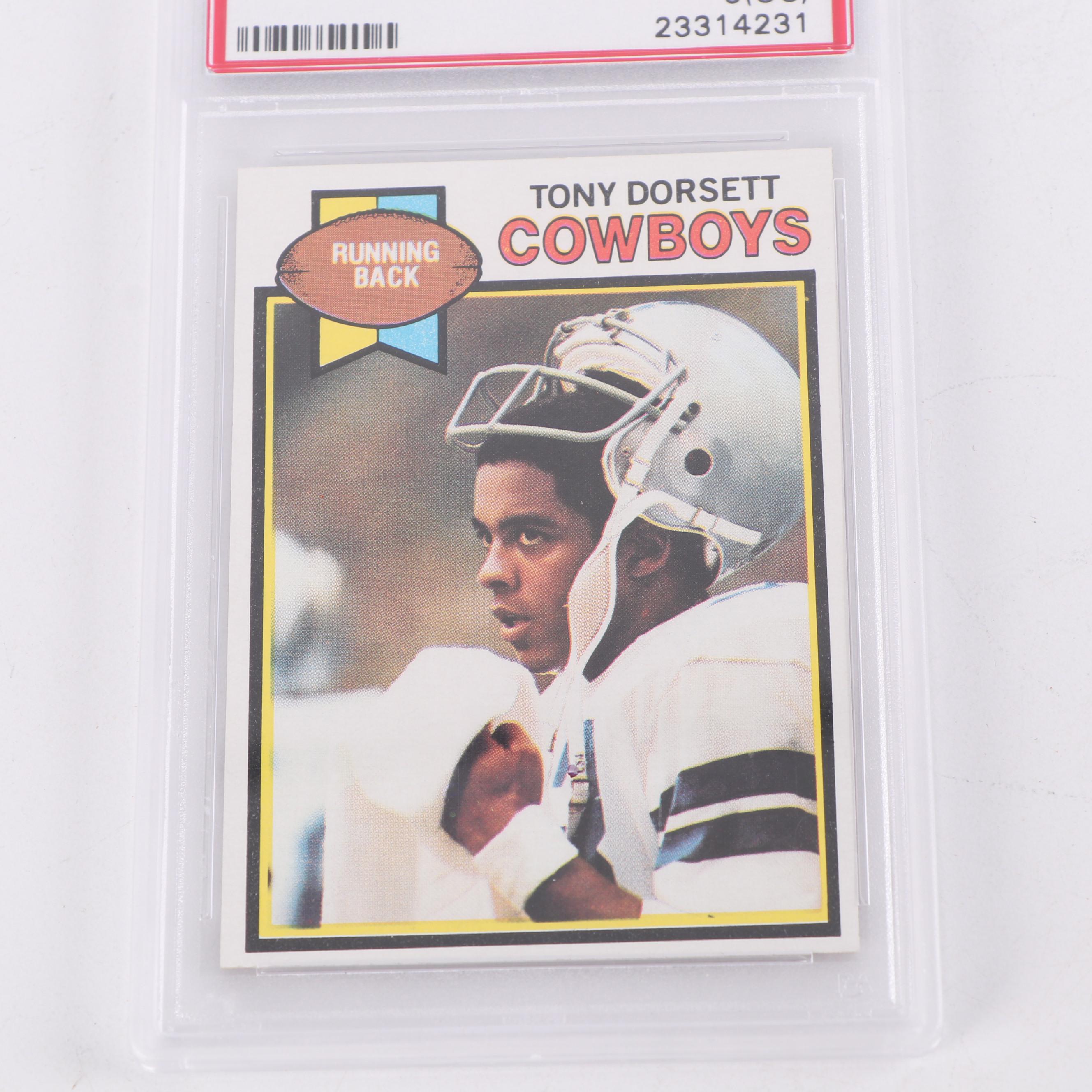 1979 Topps Tony Dorsett Football Card - PSA Graded