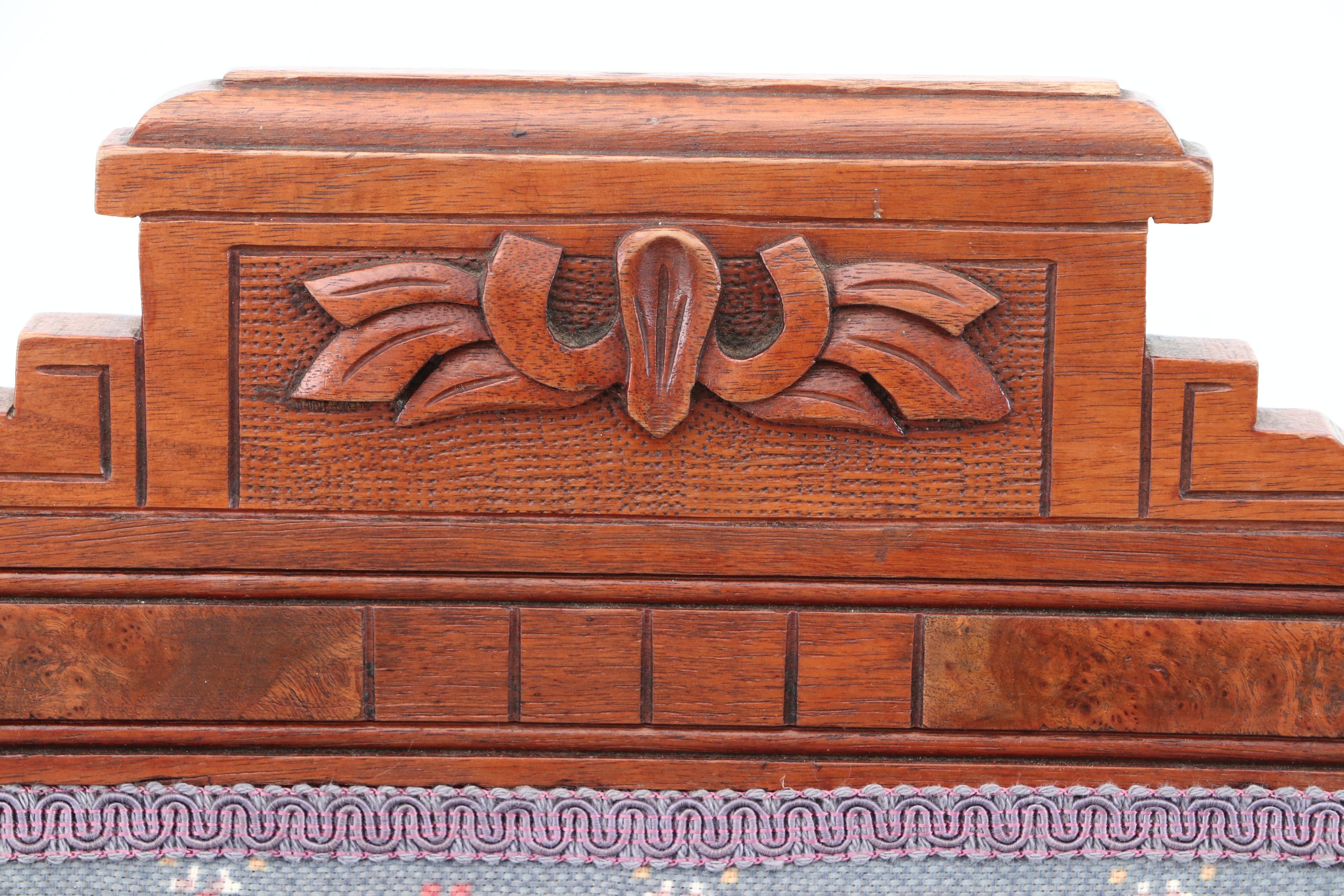 Victorian Carved Walnut Side Chairs