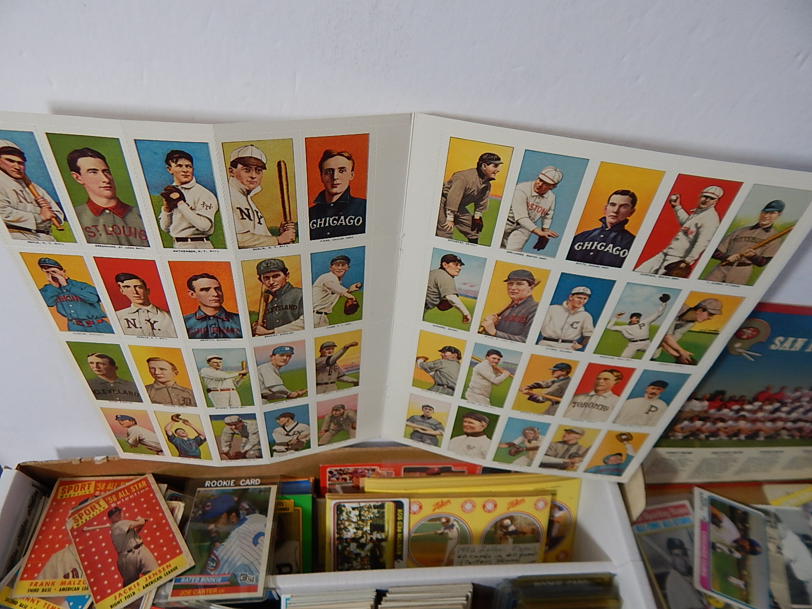 Large Selection of Sports Cards and Collectibles