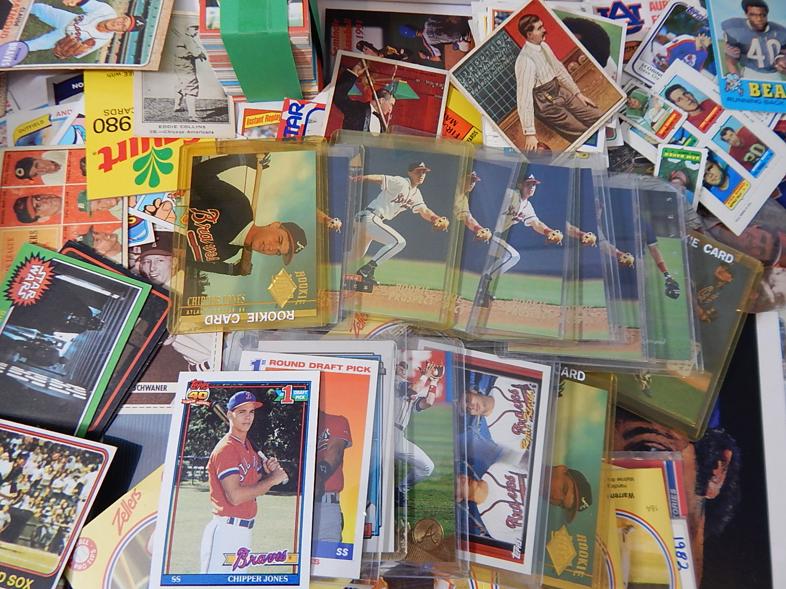 Large Selection of Sports Cards and Collectibles