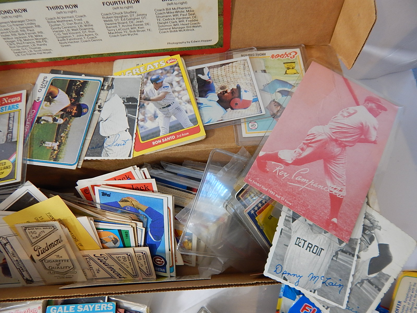 Large Selection of Sports Cards and Collectibles