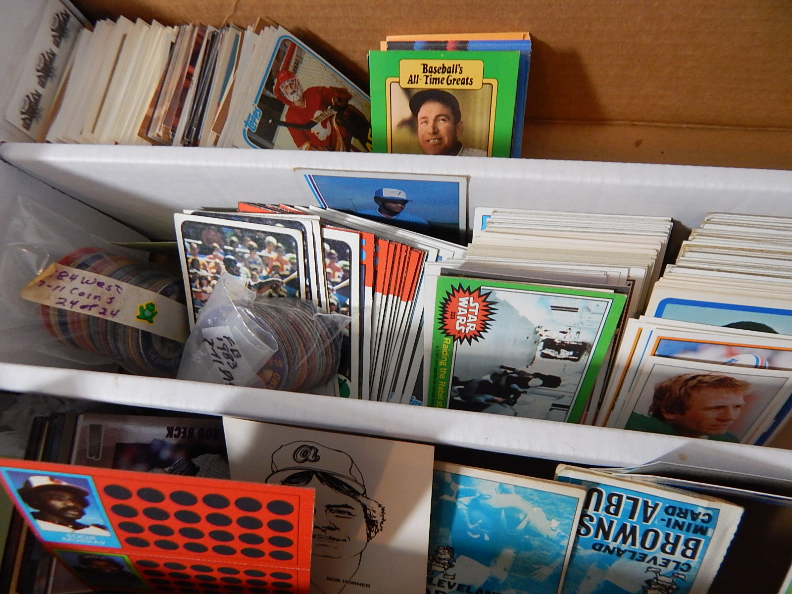 Large Selection of Sports Cards and Collectibles