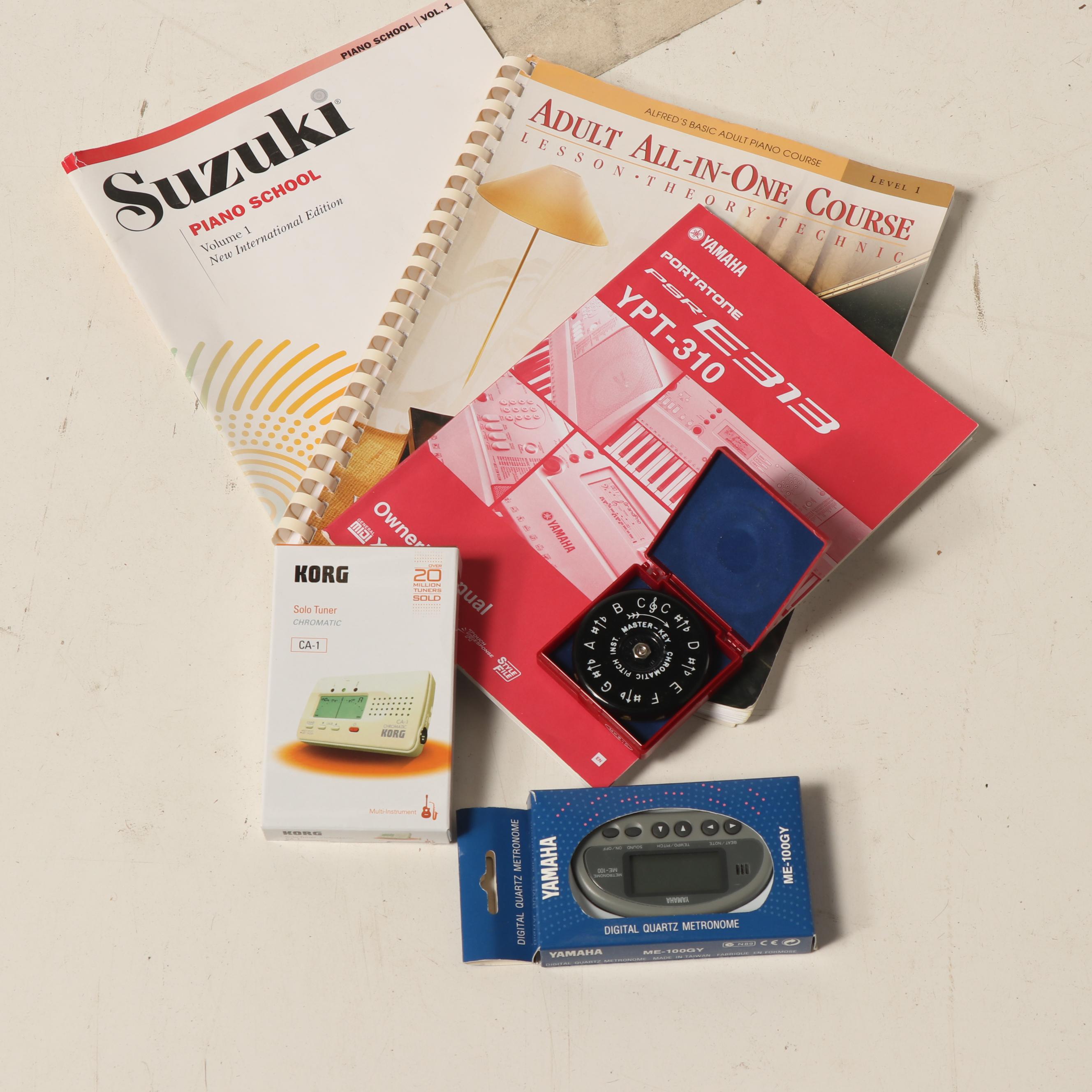 Yamaha Portatone YPT-310 Electric Keyboard and Stand