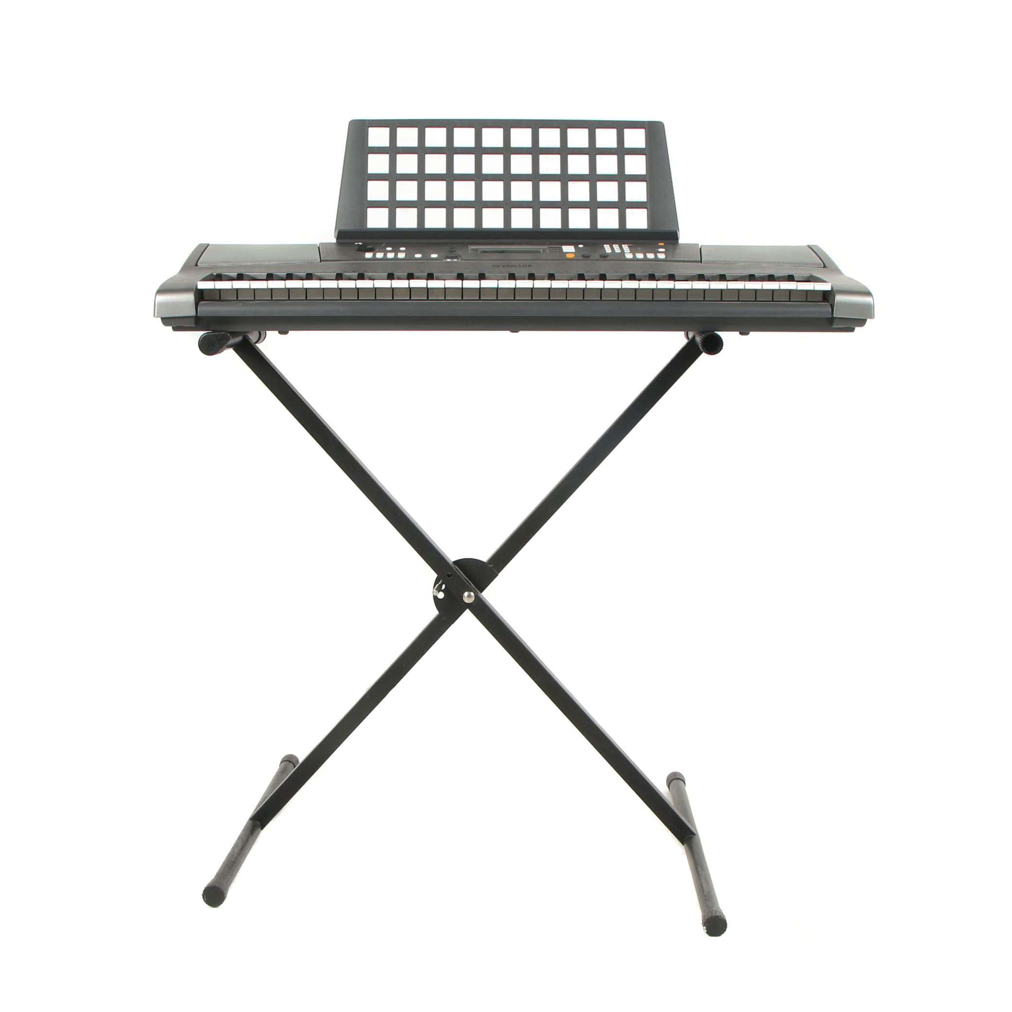 Yamaha Portatone YPT-310 Electric Keyboard and Stand