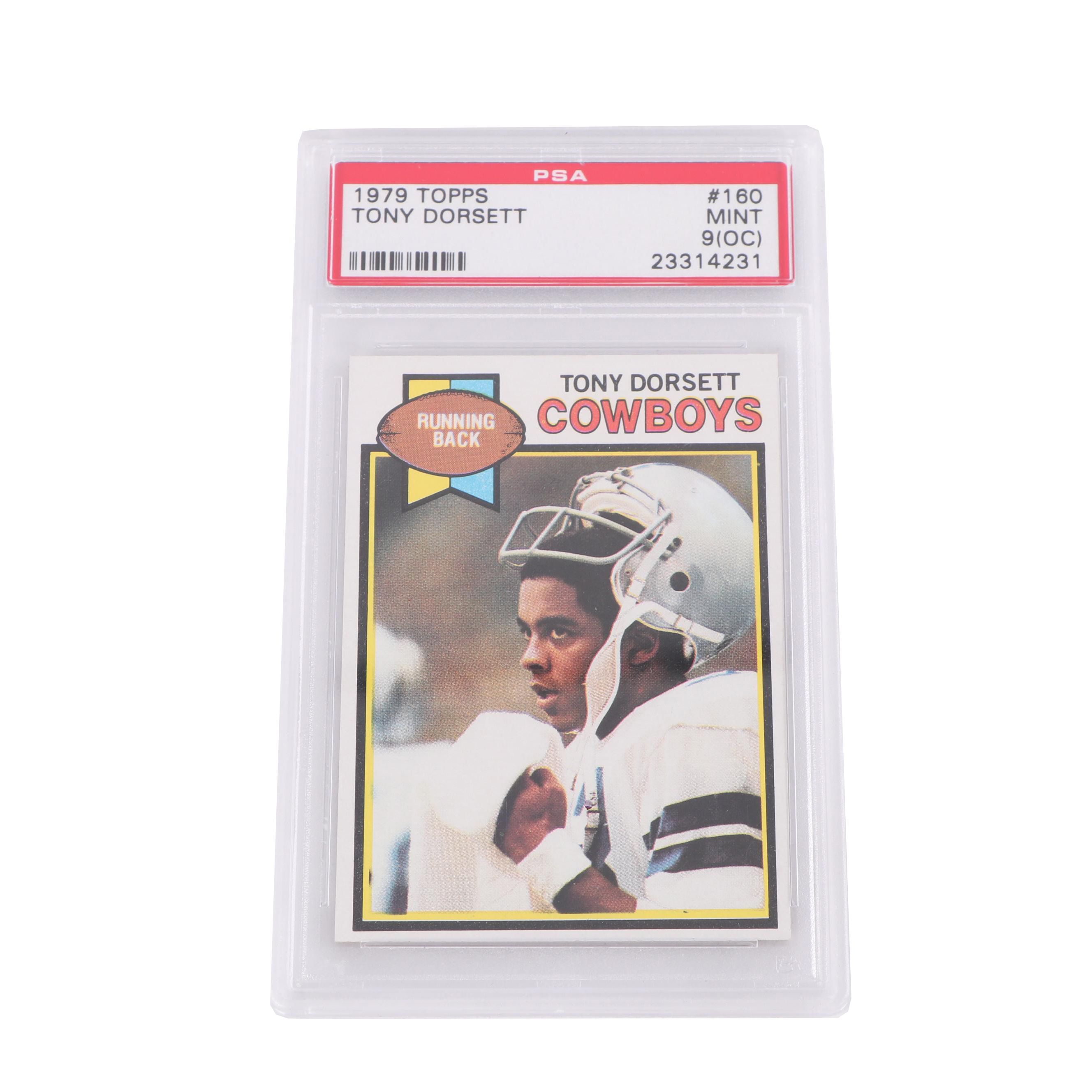 1979 Topps Tony Dorsett Football Card - PSA Graded