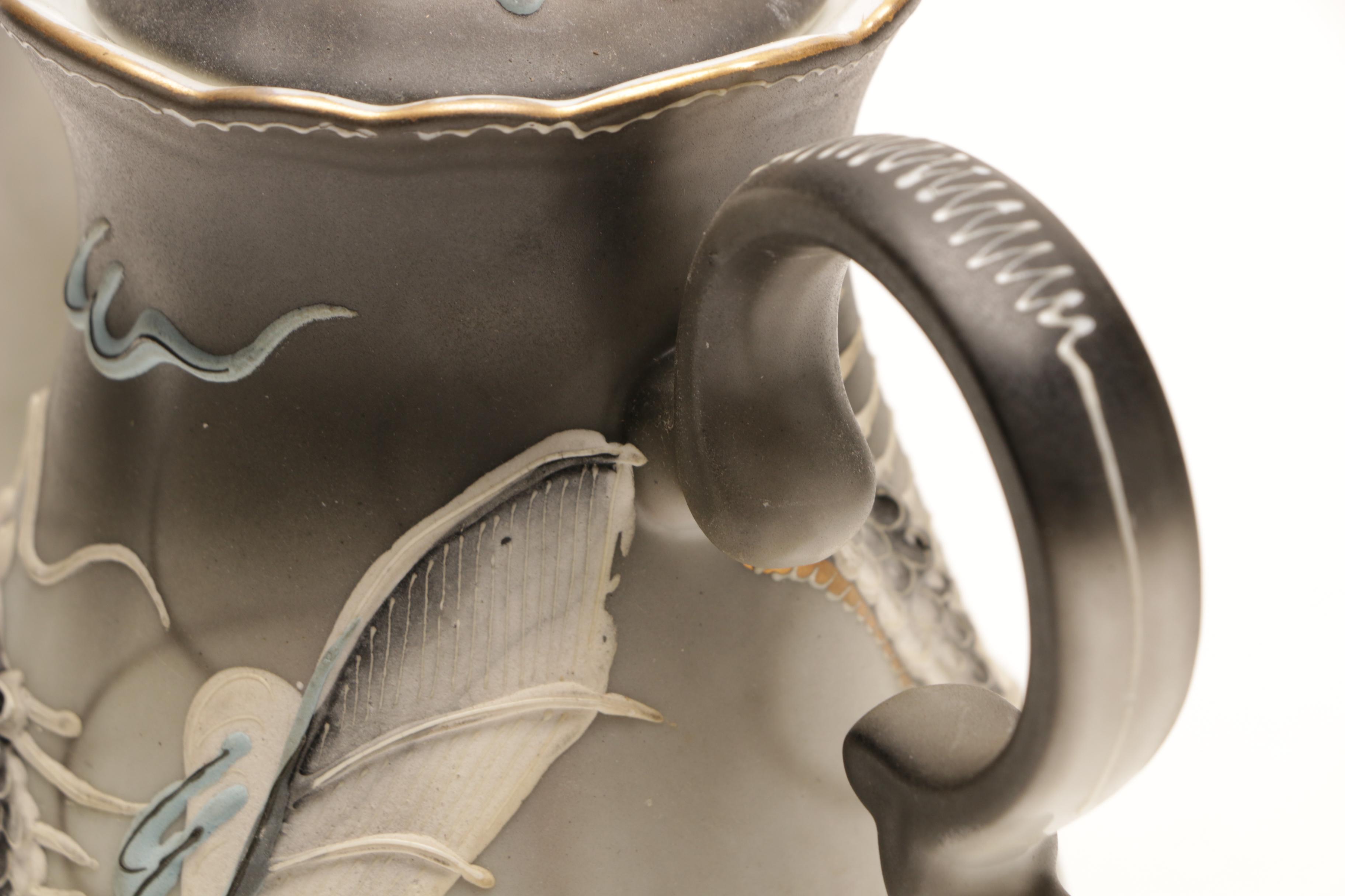 Japanese Moriage Dragonware