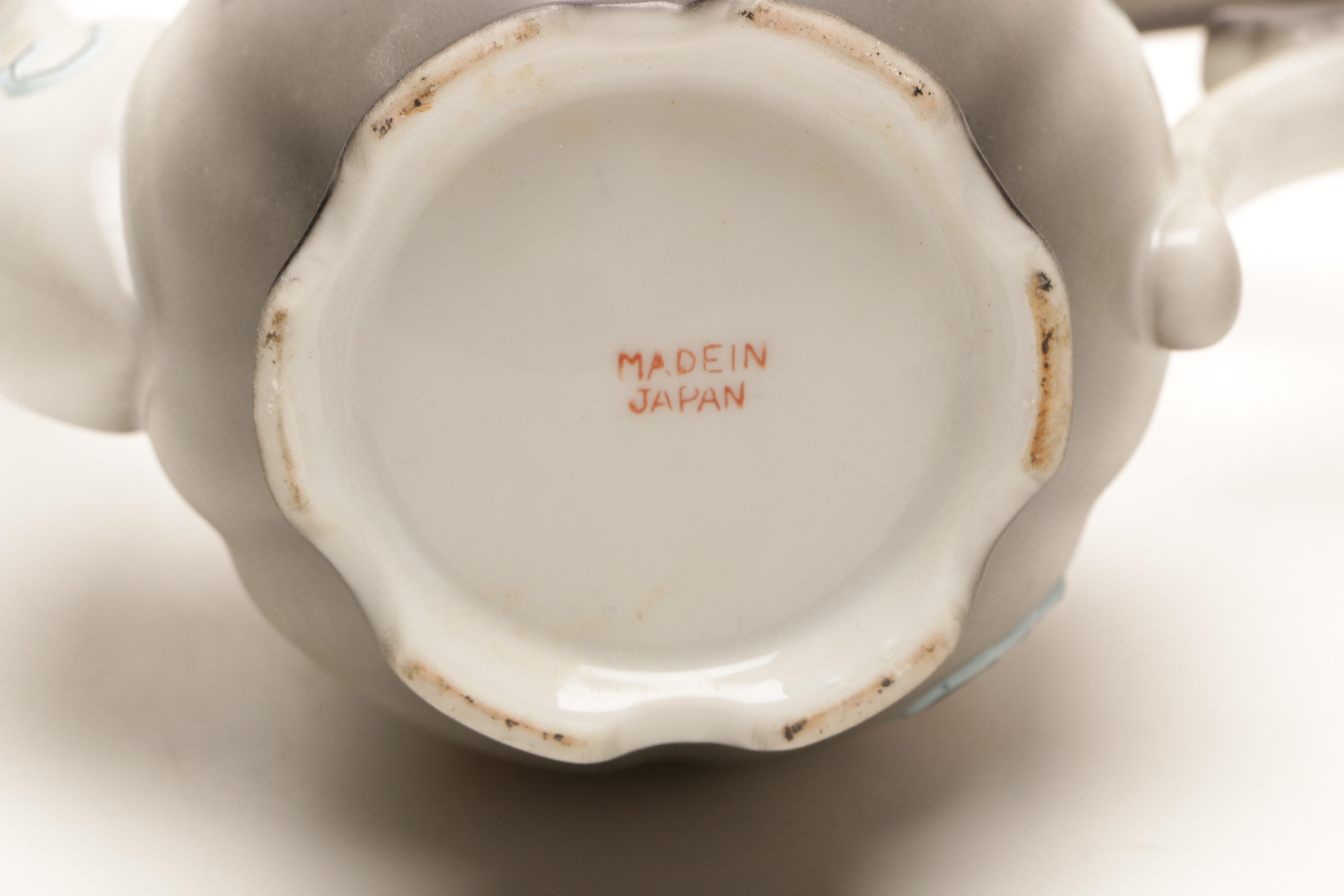 Japanese Moriage Dragonware