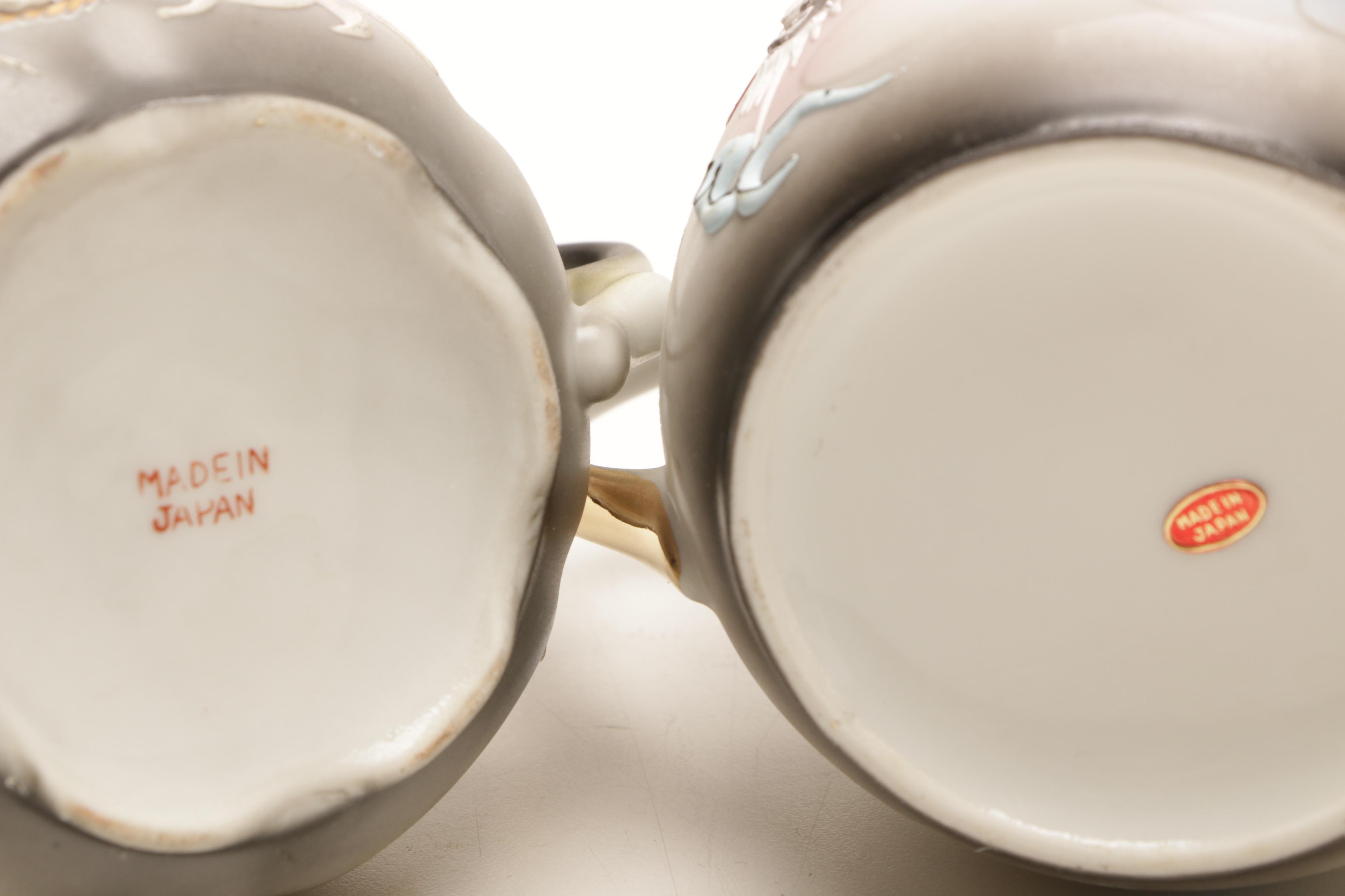 Japanese Moriage Dragonware