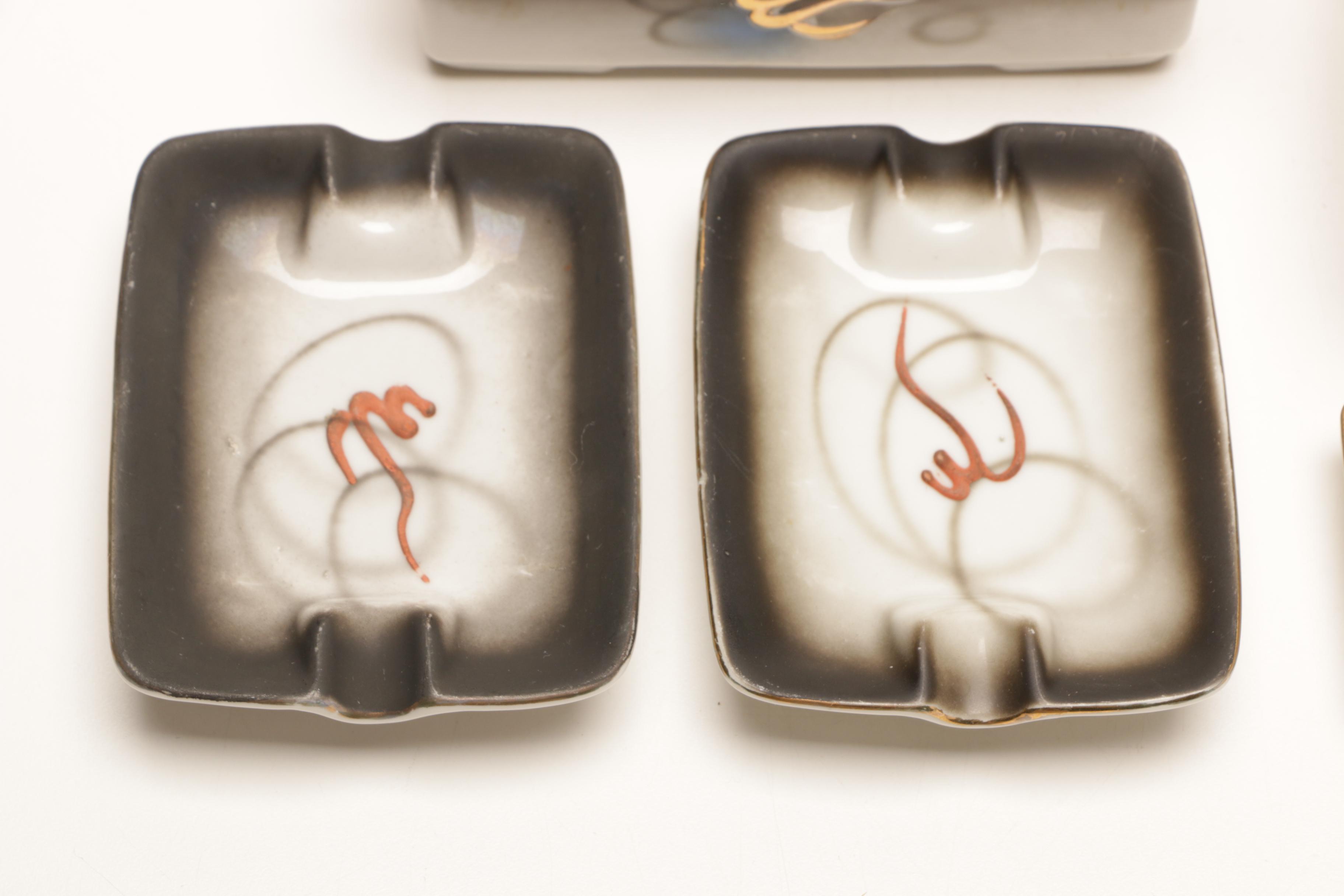 Japanese Moriage Dragonware