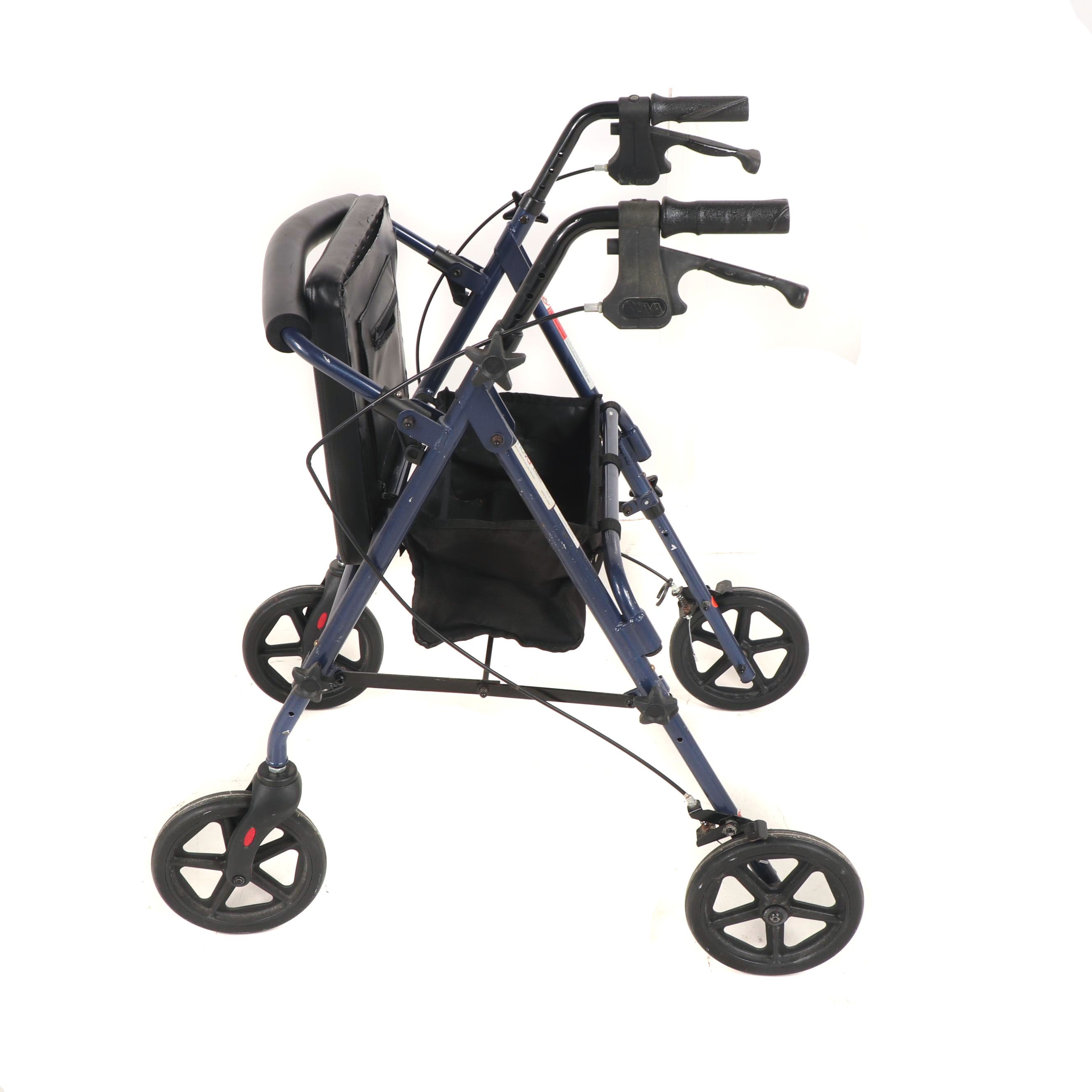 Nova "GetGo Groove" Rolling Walker with Seat