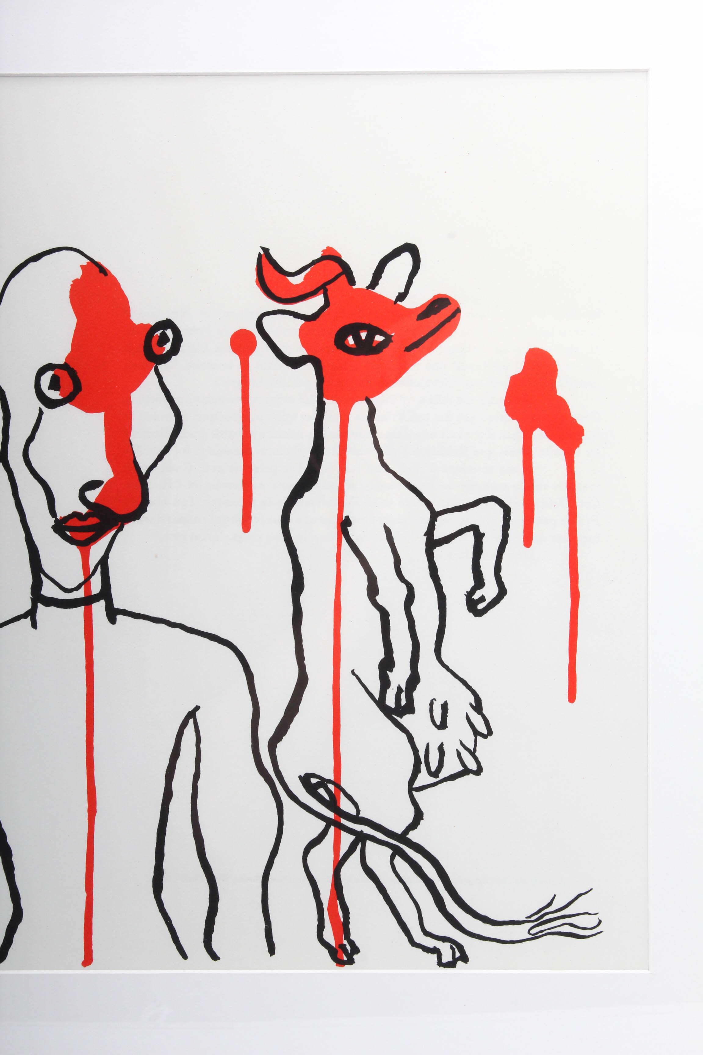 Alexander Calder Double-Page Color Lithograph from "Derrière le Miroir"