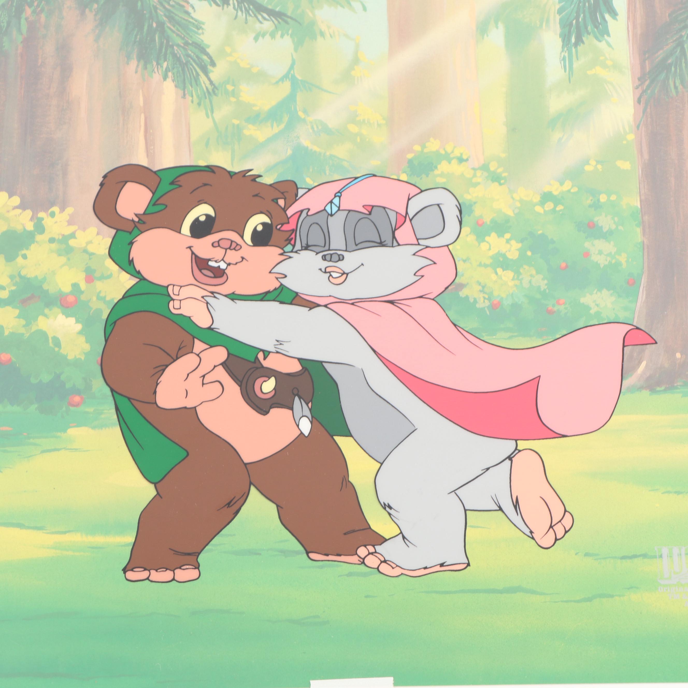 LucasFilm "Ewoks" Animated Series Limited Edition Animation Cel