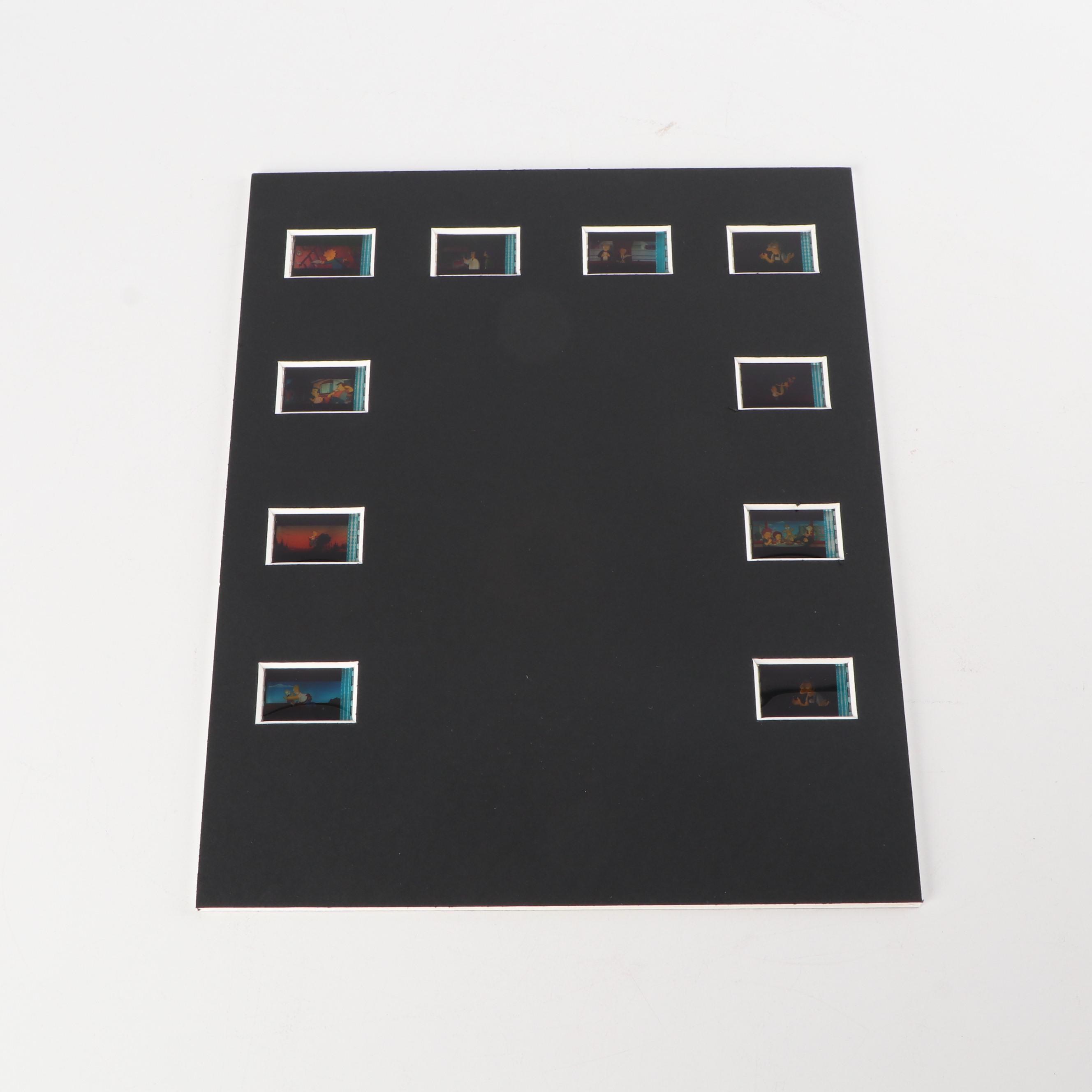 "The Simpsons" Original Film Cels in Limited Edition Presentation