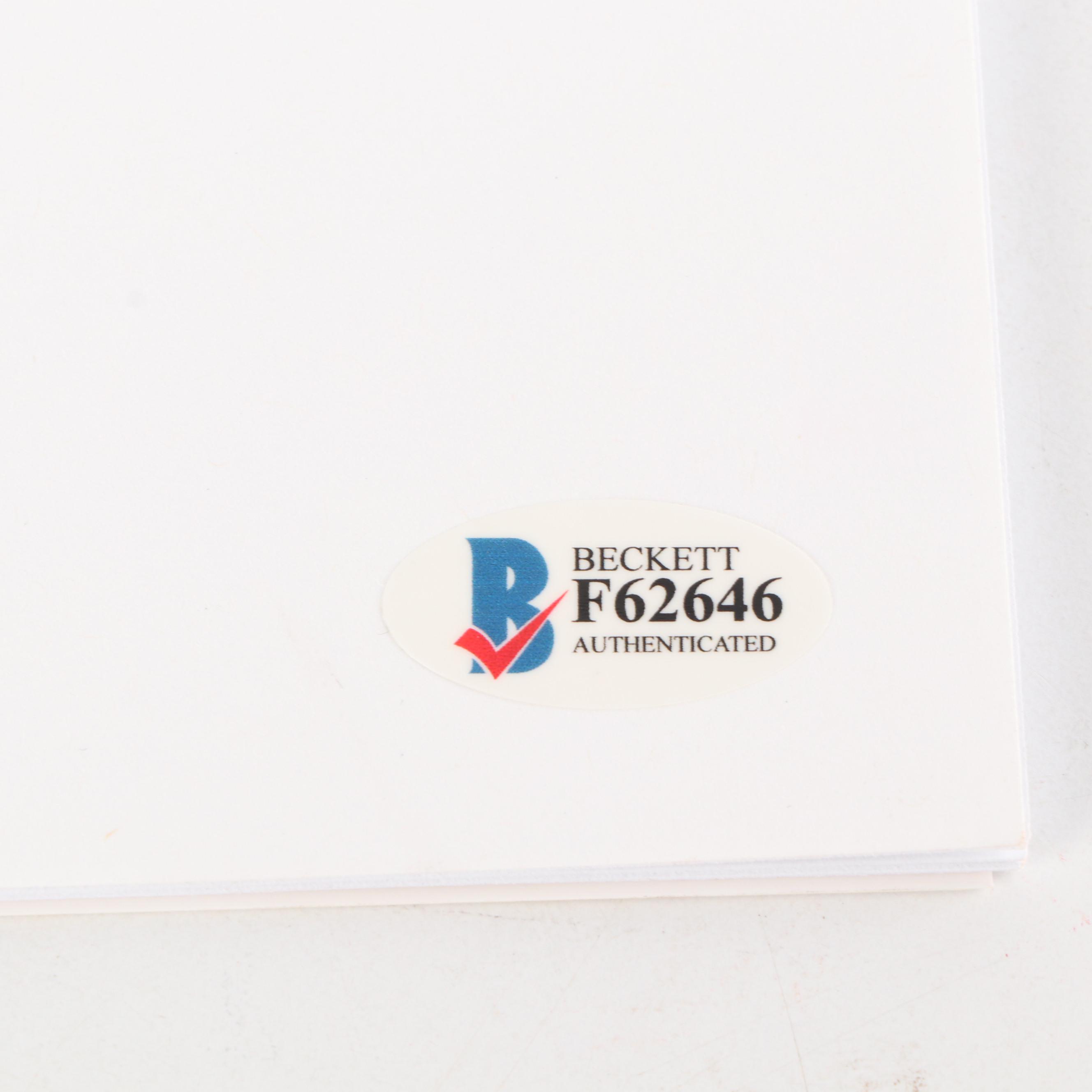 Robert Carradine Autographed "Revenge of the Nerds" Movie Script - Beckett COA