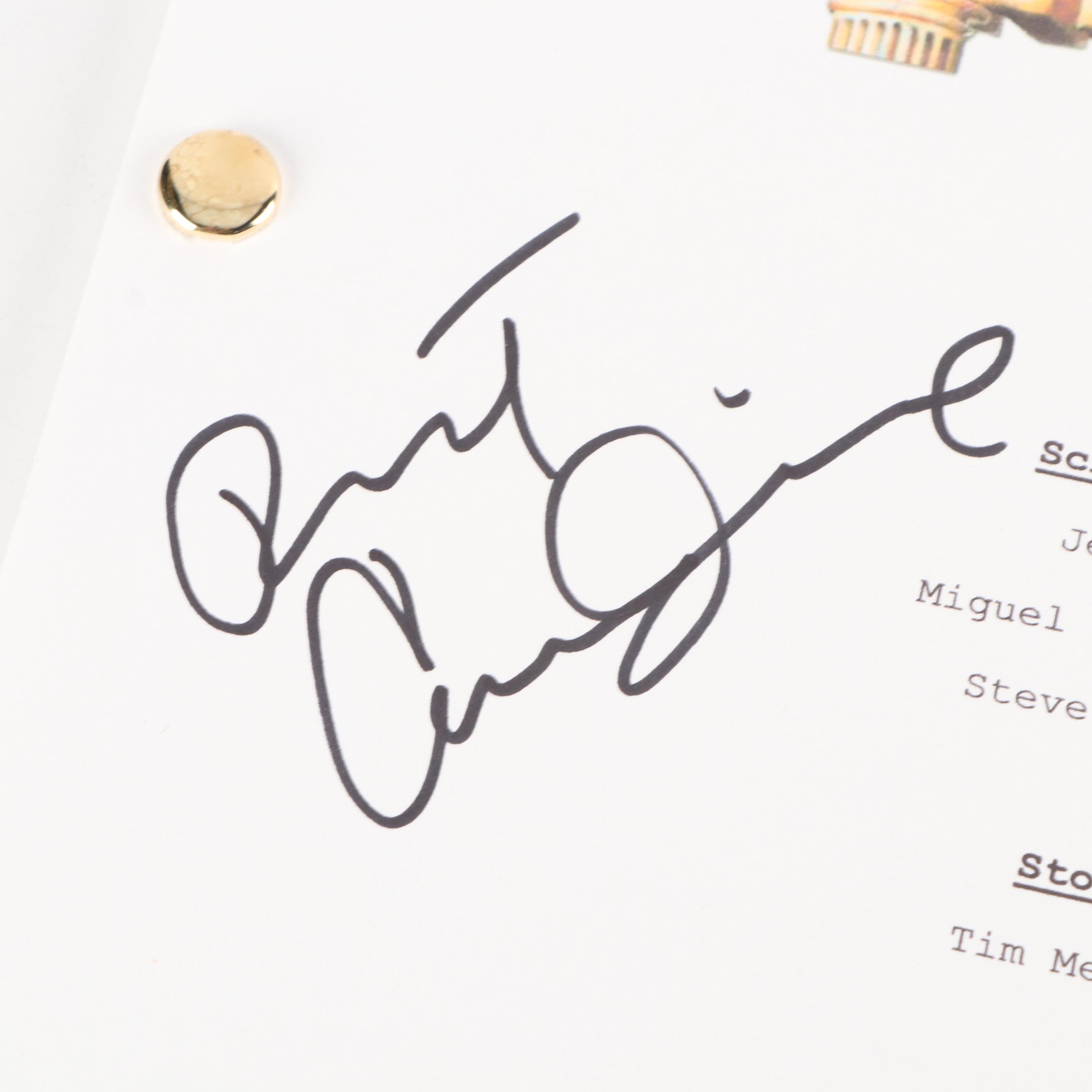 Robert Carradine Autographed "Revenge of the Nerds" Movie Script - Beckett COA