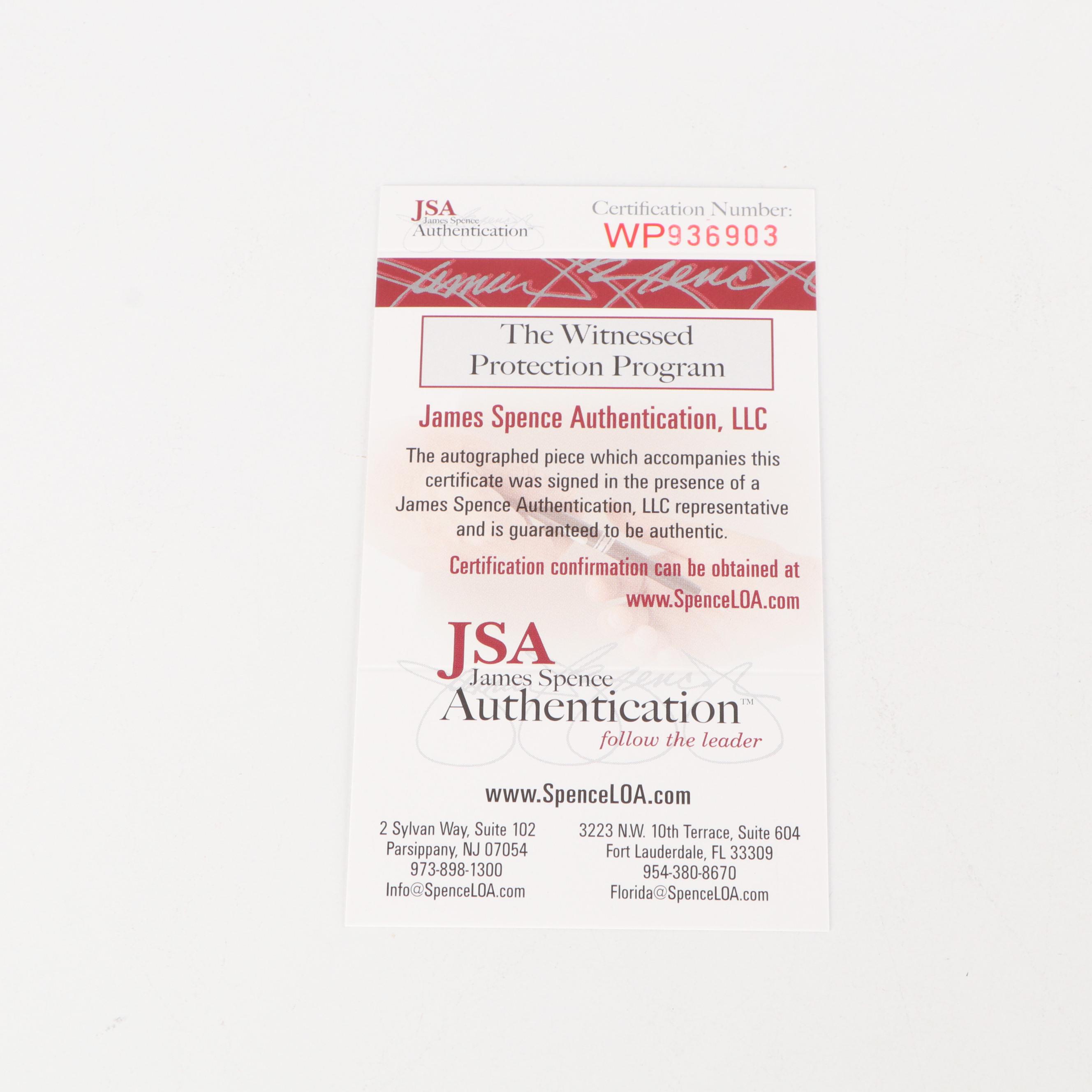 Richard Dreyfuss Autographed Jaws Print - JSA COA