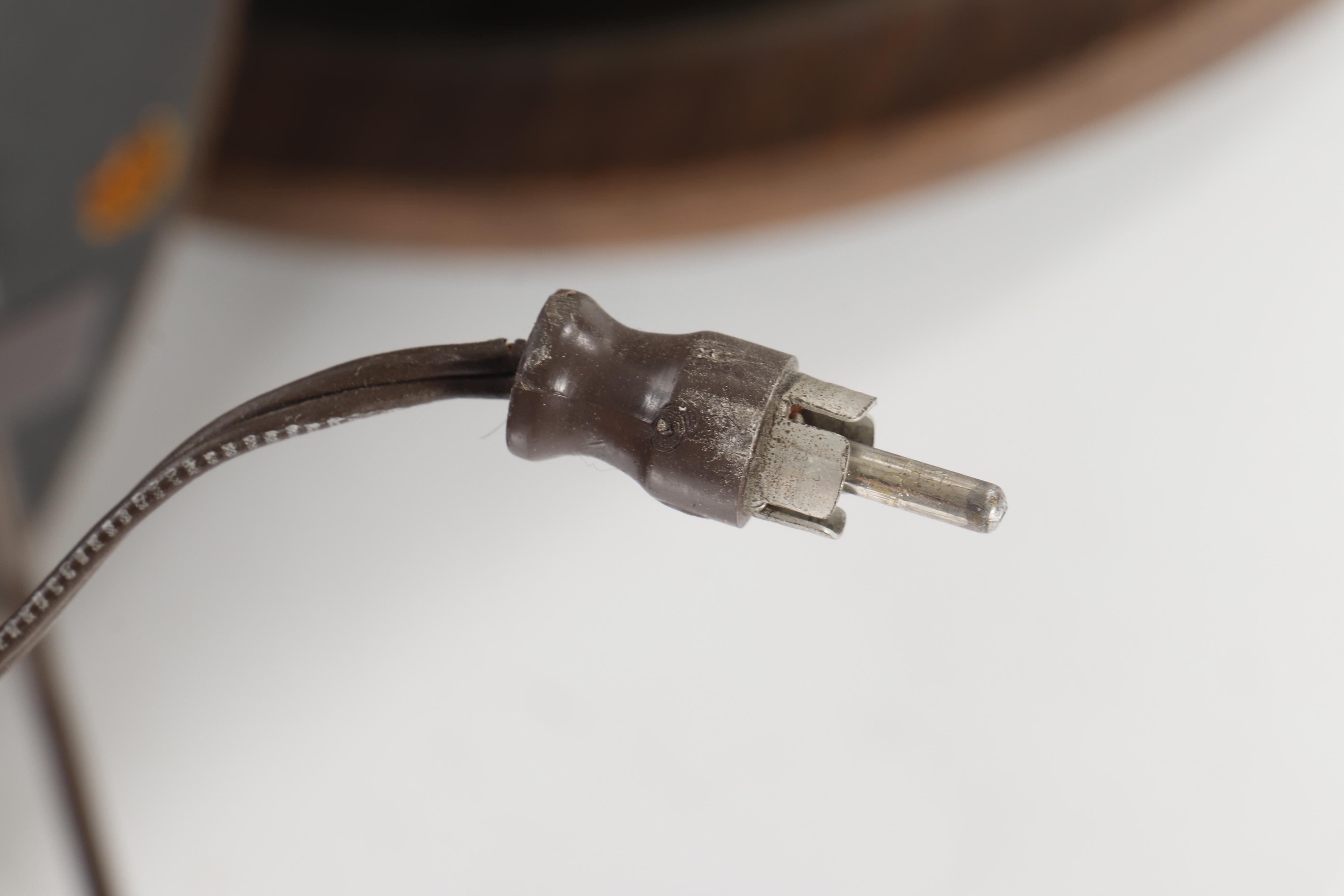 Zenith B595 Solid State Circle of Sound Phonograph and Tuner with Speakers