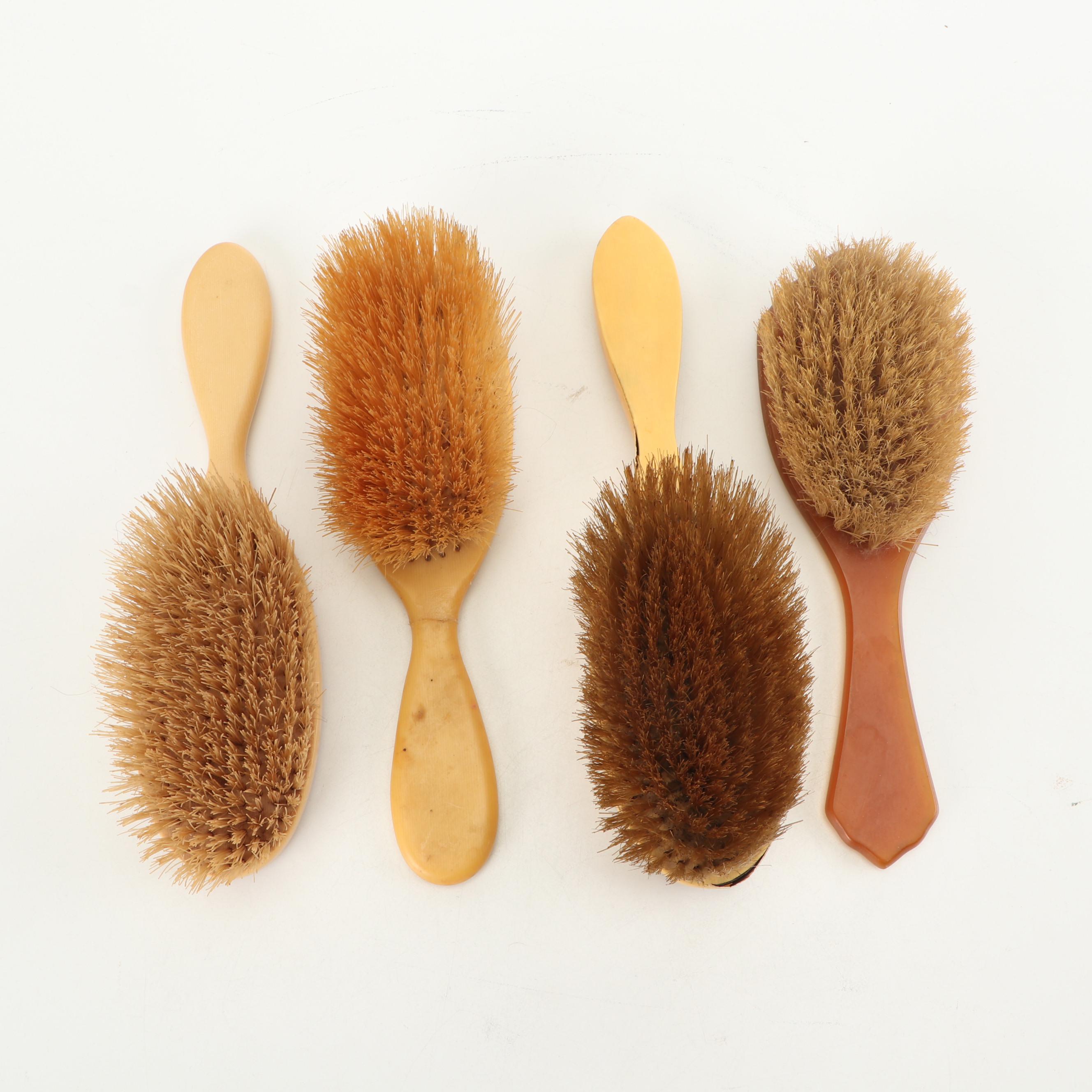 Celluloid Hand Mirrors and Hair Brushes including Imperial, Vintage