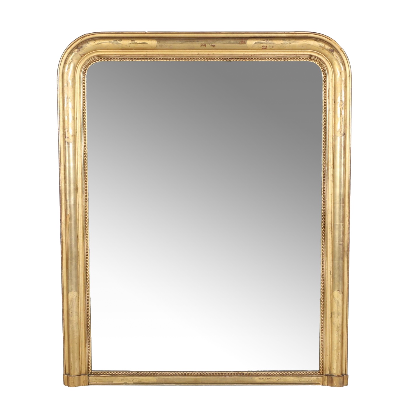 French Giltwood Overmantel Mirror by Alexandre Jeune à Paris, Circa 1870