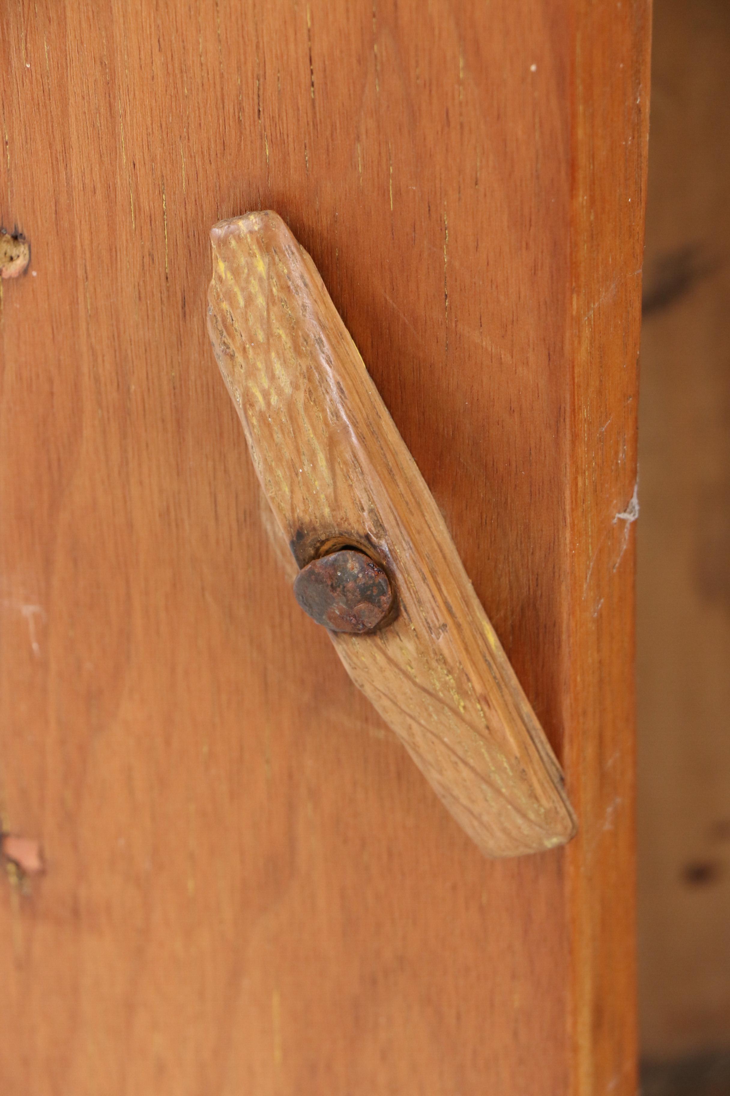 Bench Made Poplar Corner Cabinet