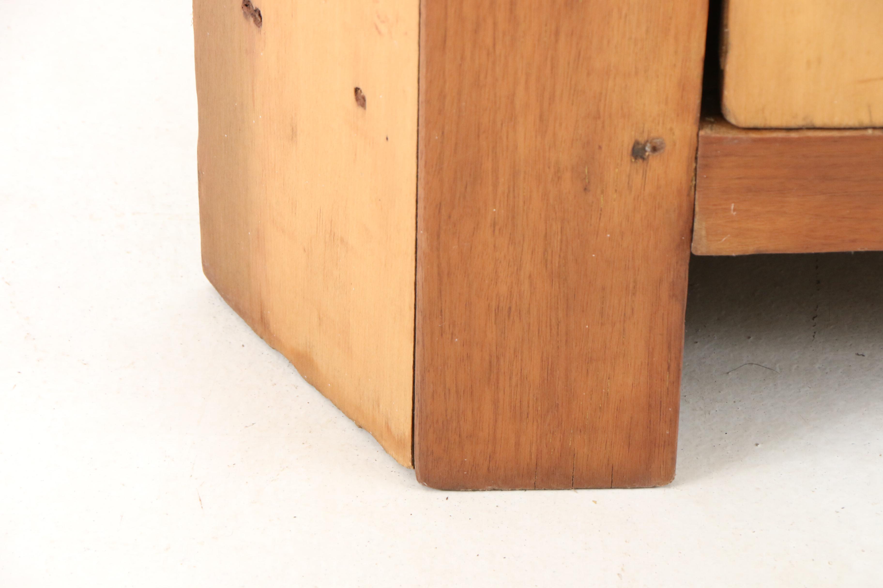 Bench Made Poplar Corner Cabinet