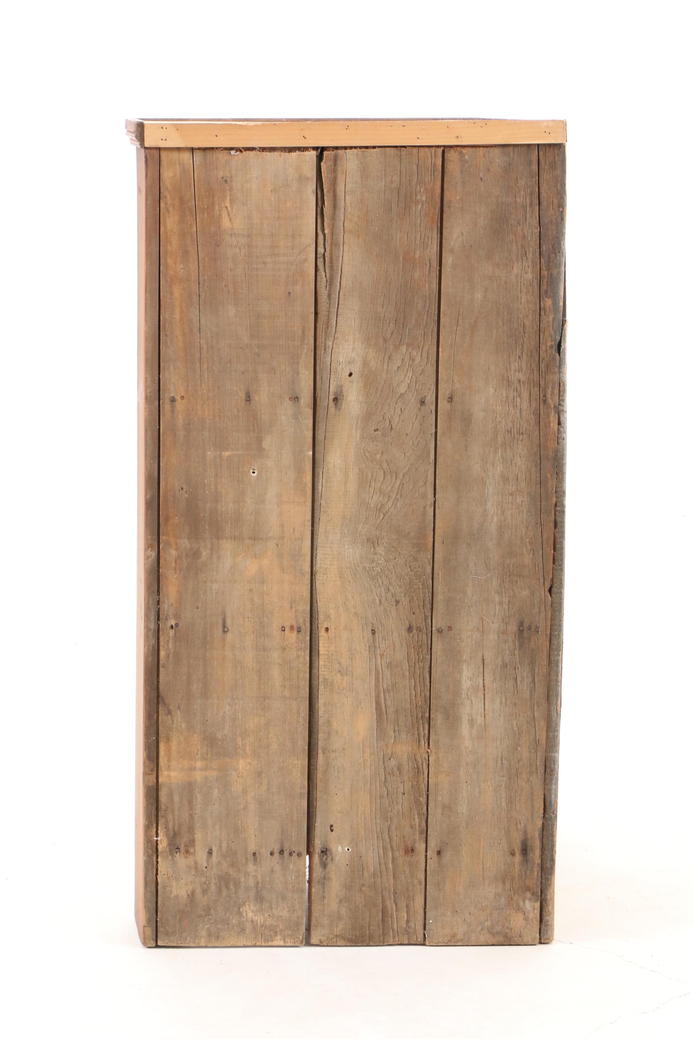 Bench Made Poplar Corner Cabinet