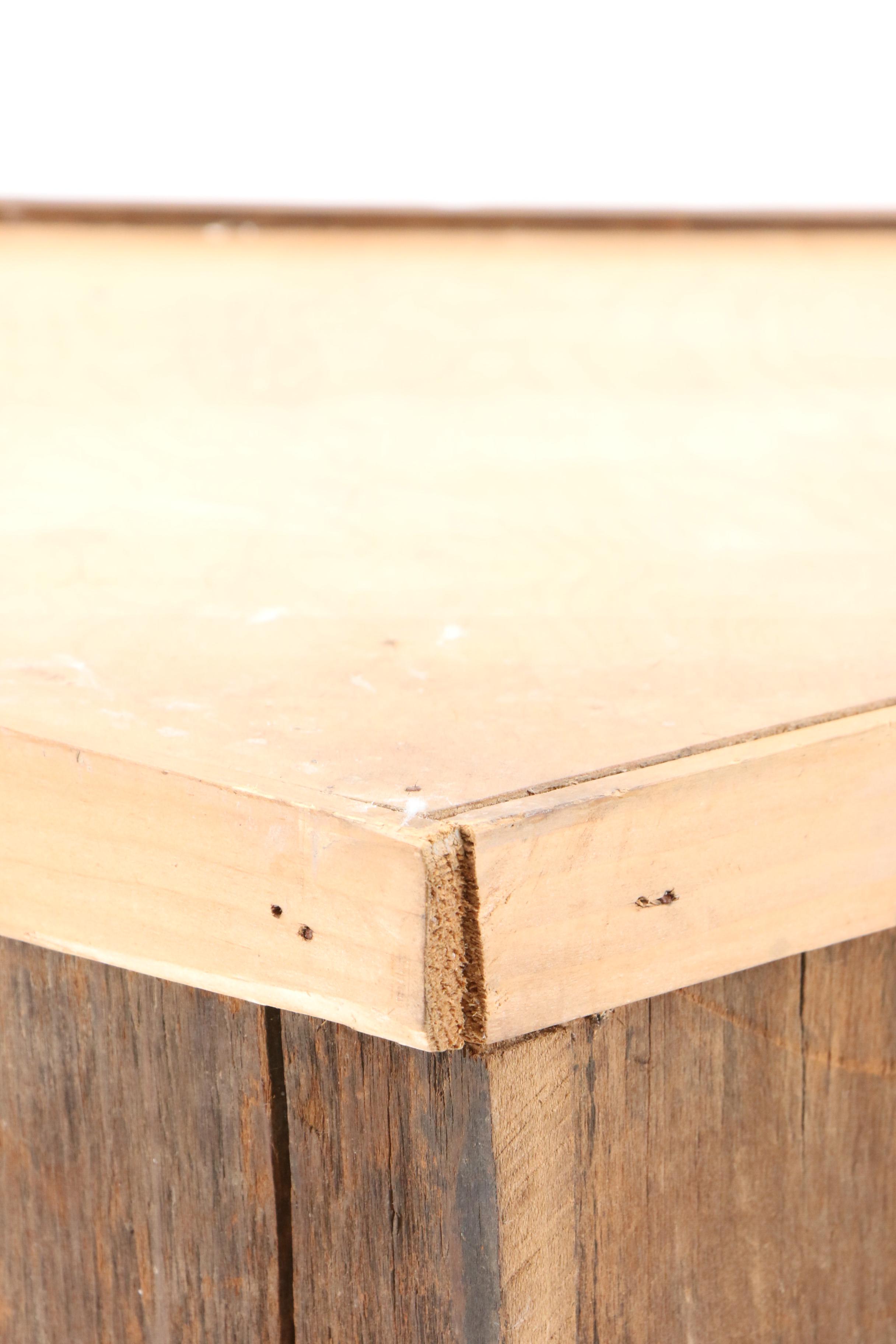 Bench Made Poplar Corner Cabinet