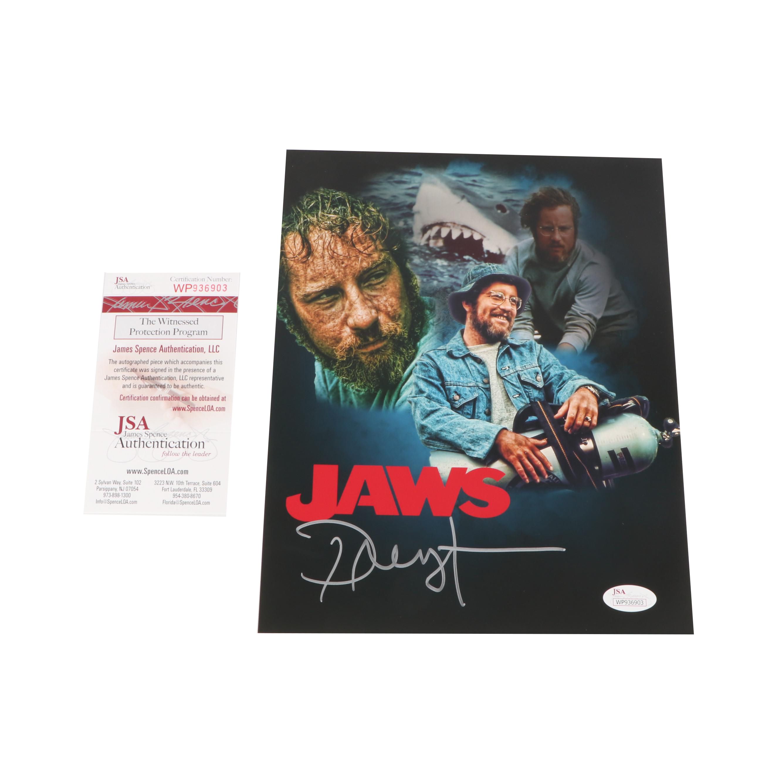 Richard Dreyfuss Autographed Jaws Print - JSA COA