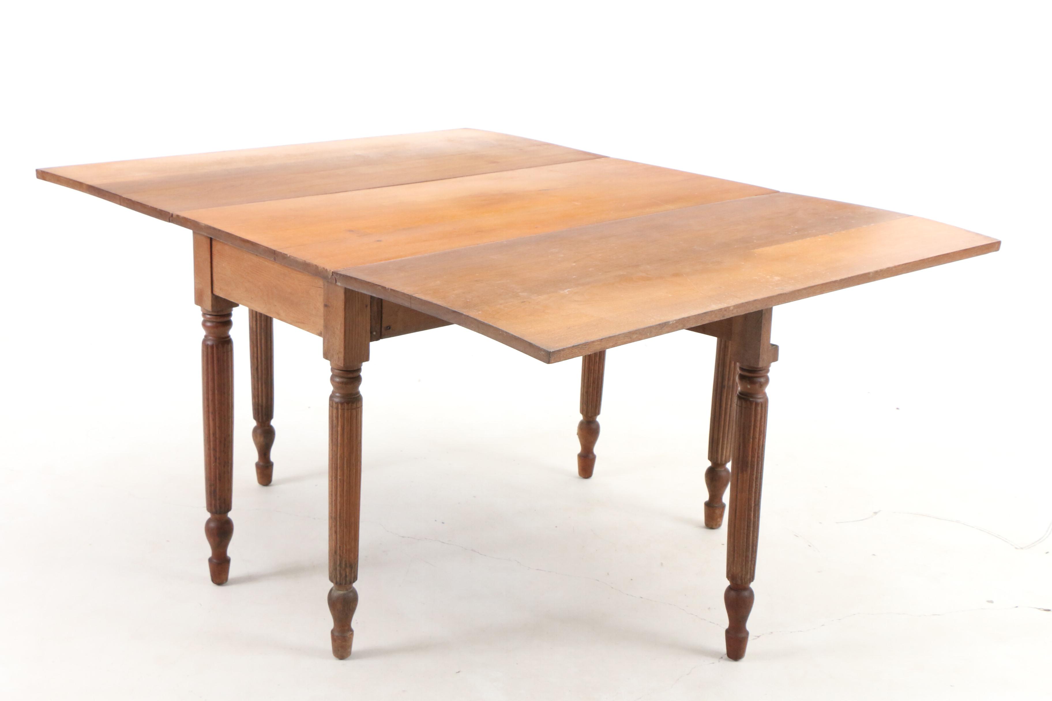 Walnut Gate-Leg Table