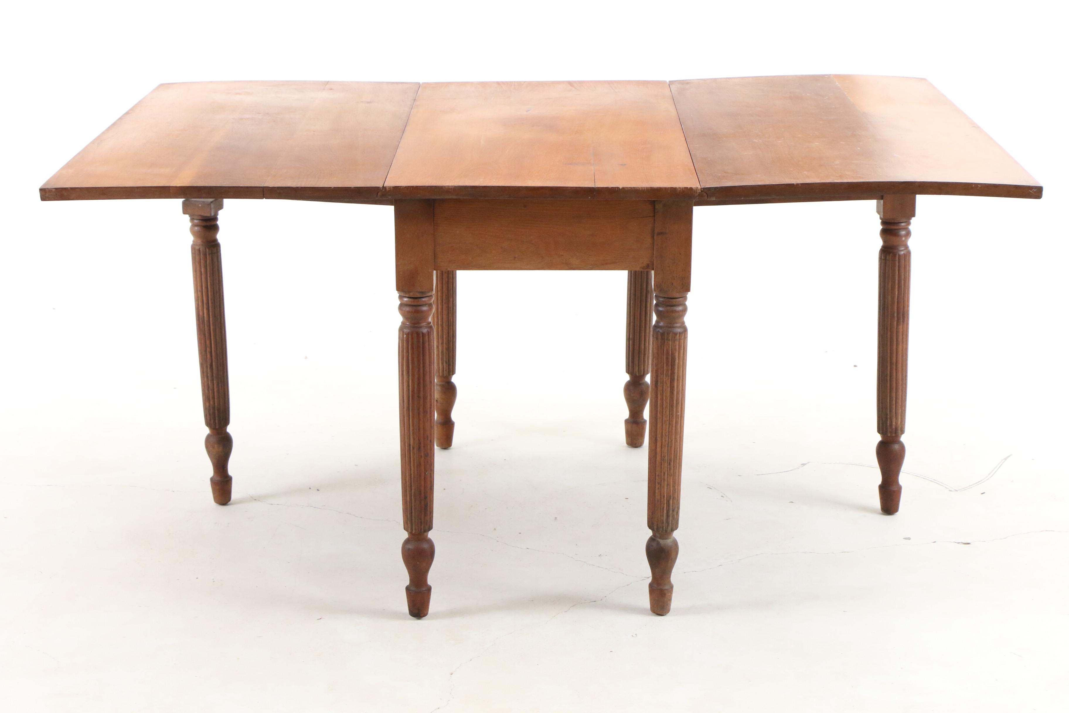 Walnut Gate-Leg Table