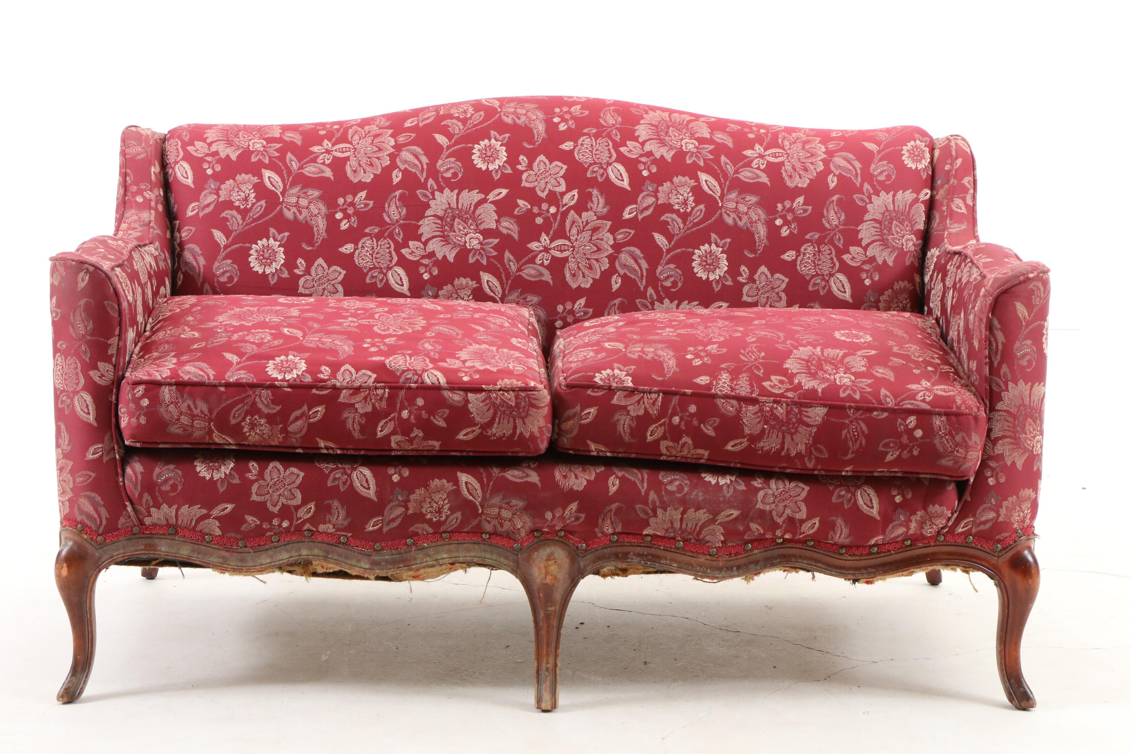 Vintage Canape Style Loveseat