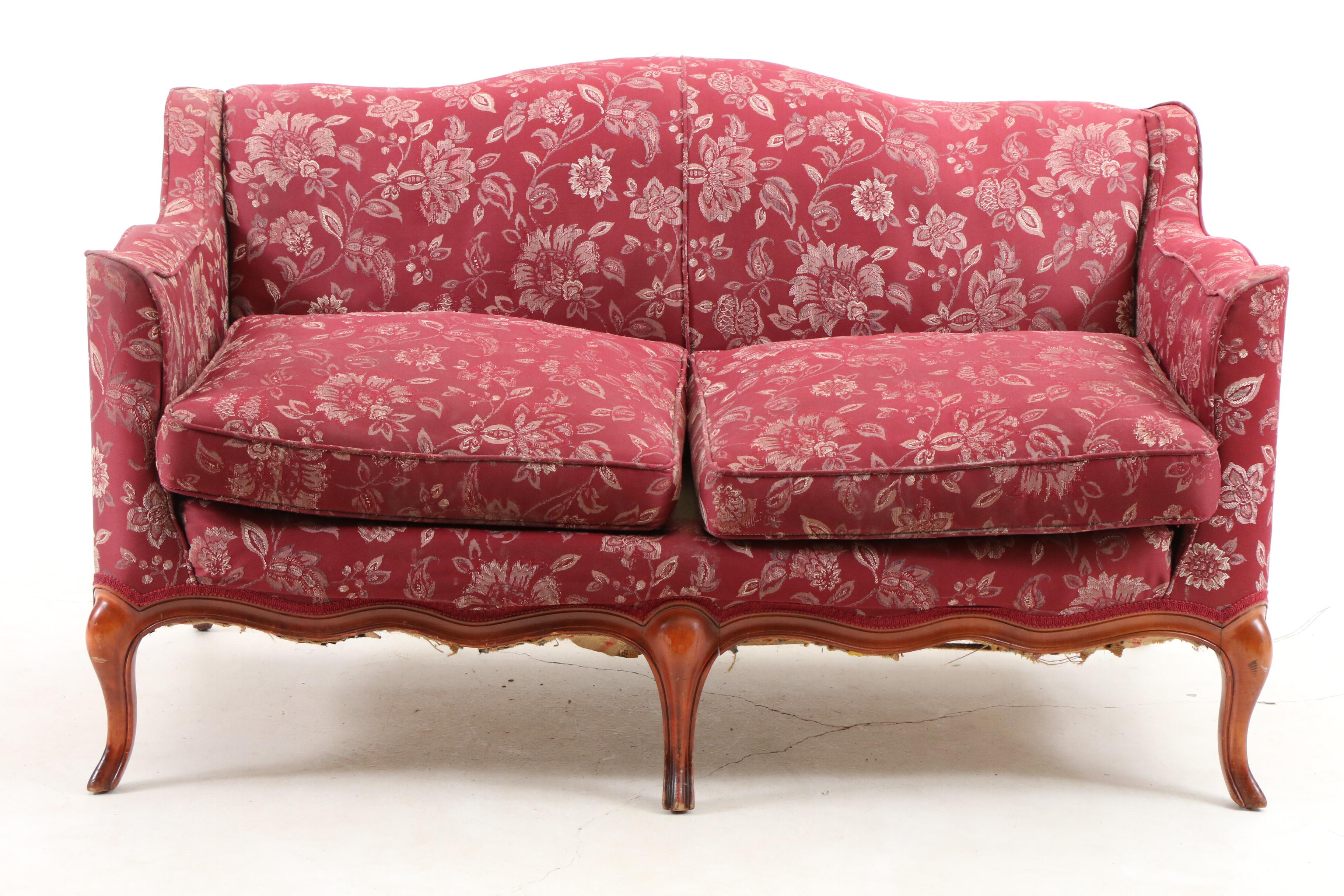 Vintage Canape Style Loveseat