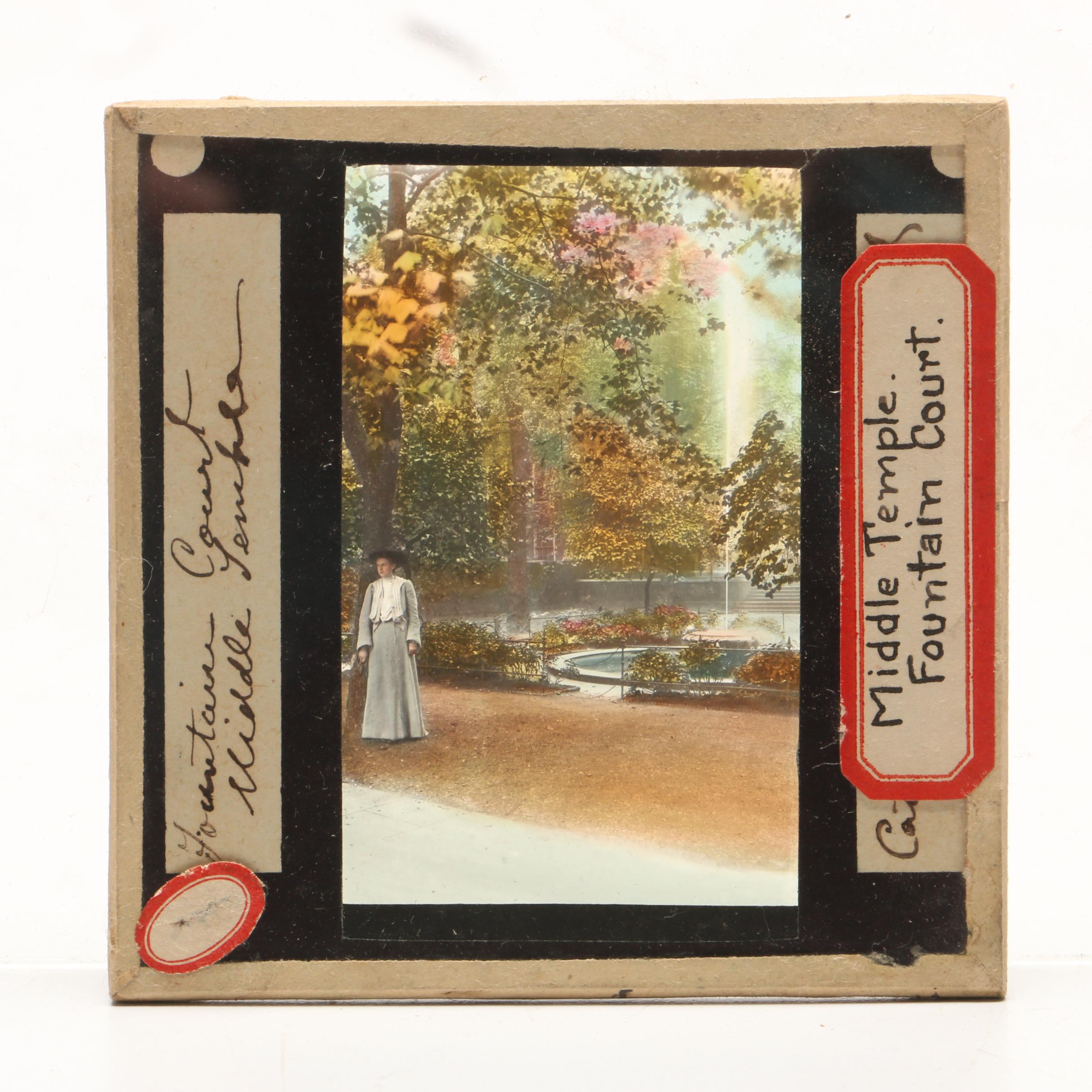 Glass Plate Slides of England and Shakespeare, Mid to Late 19th Century