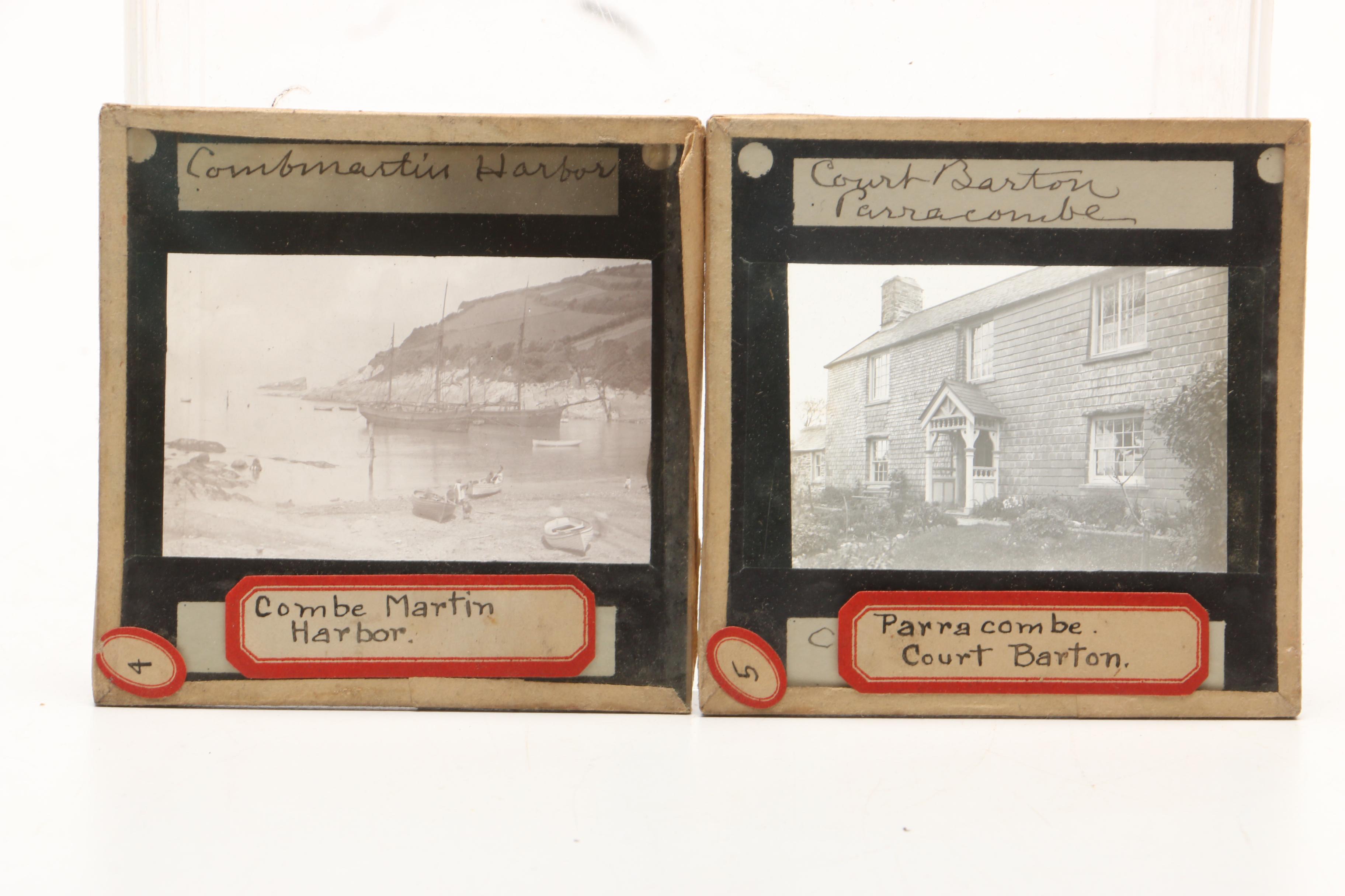 Glass Plate Slides of England and Shakespeare, Mid to Late 19th Century