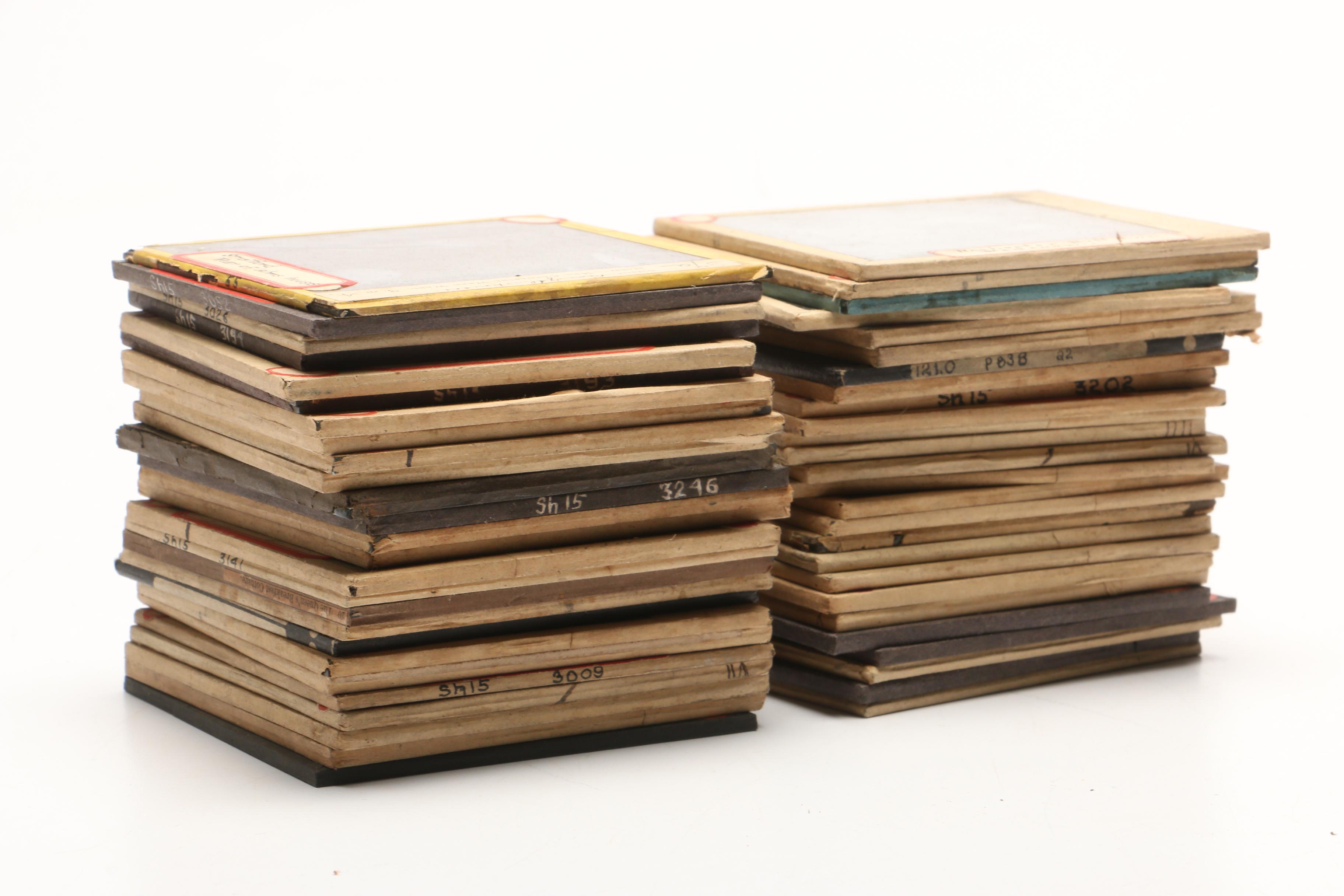 Glass Plate Slides of England and Shakespeare, Mid to Late 19th Century