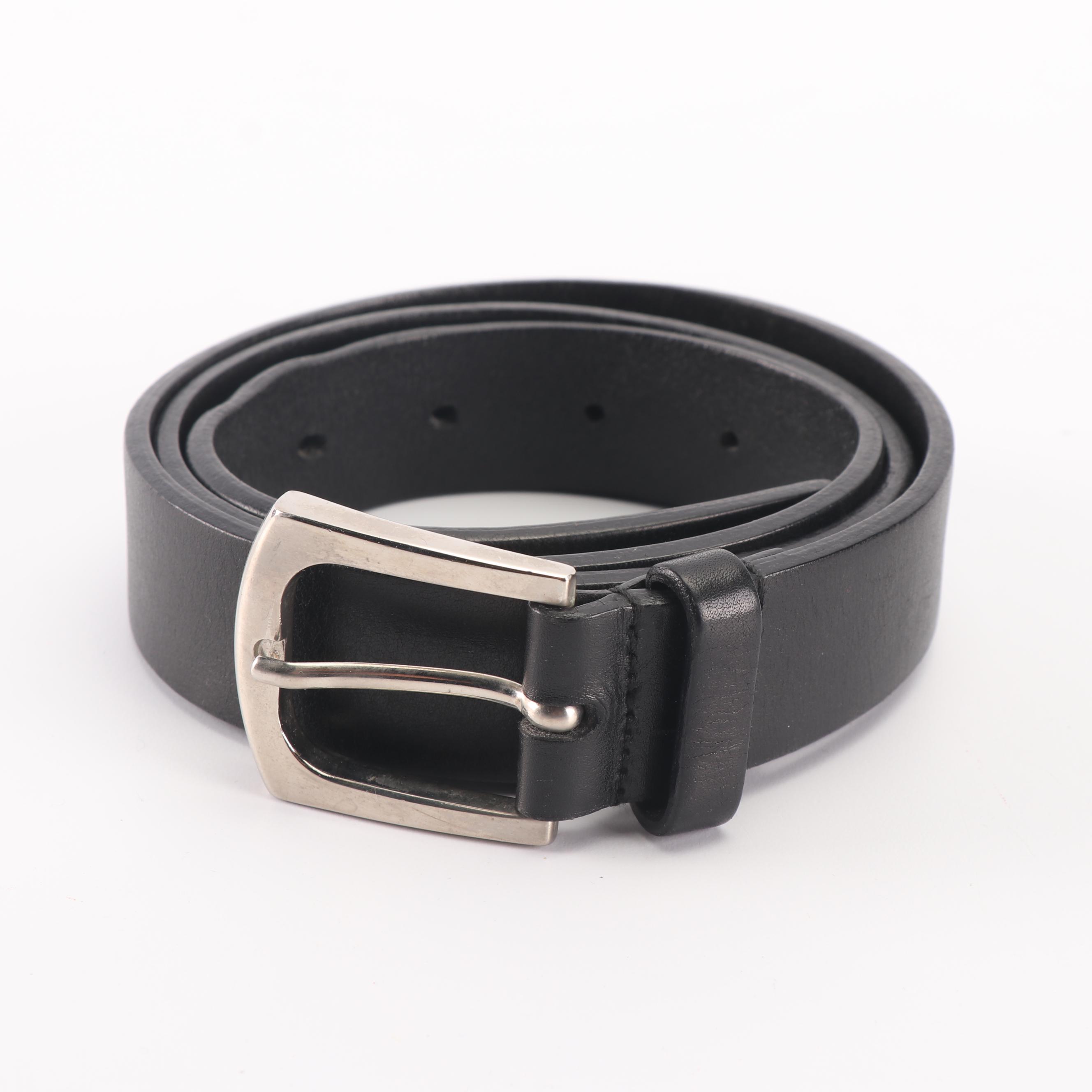 Women's Prada and Gucci Leather Belts, Made in Italy