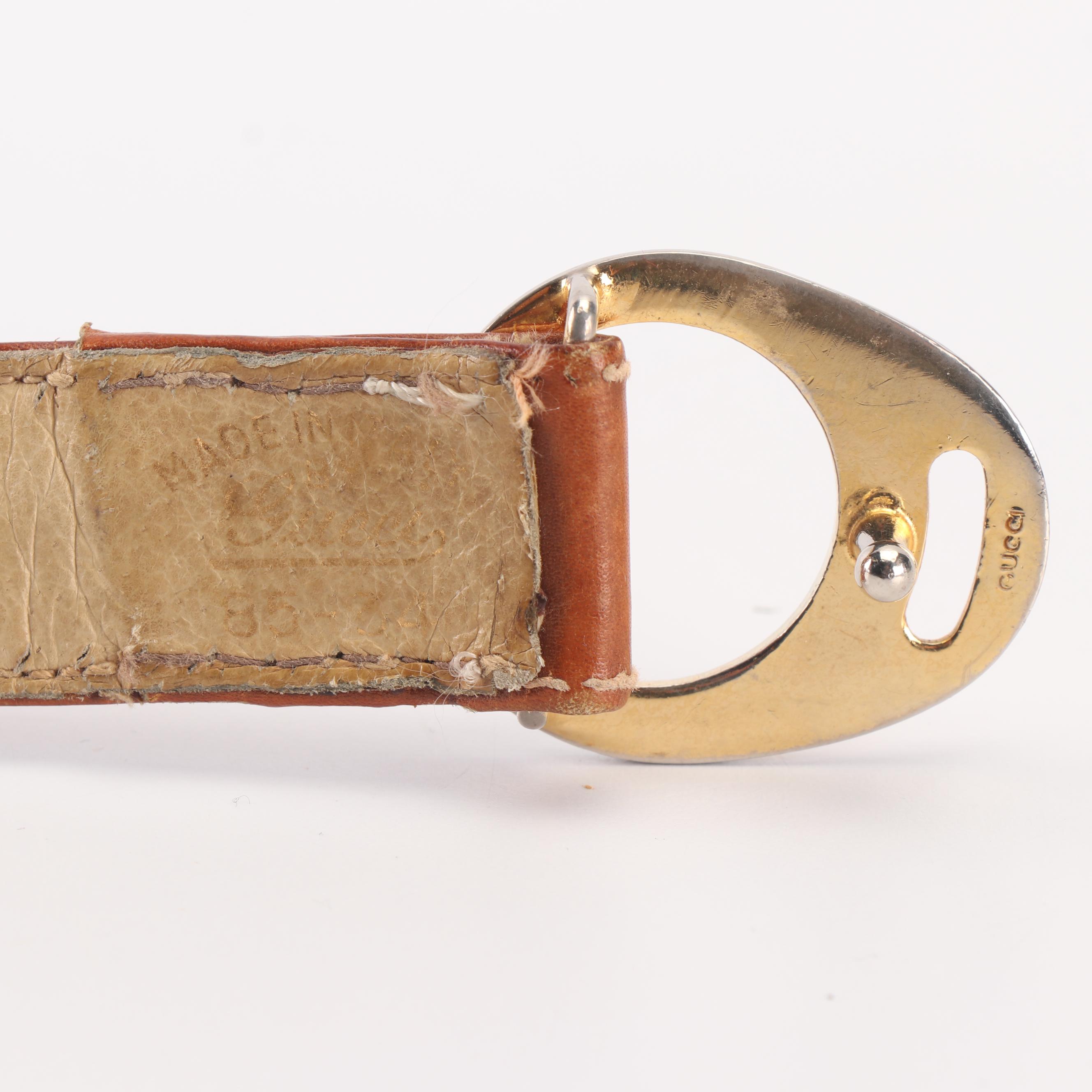 Women's Prada and Gucci Leather Belts, Made in Italy